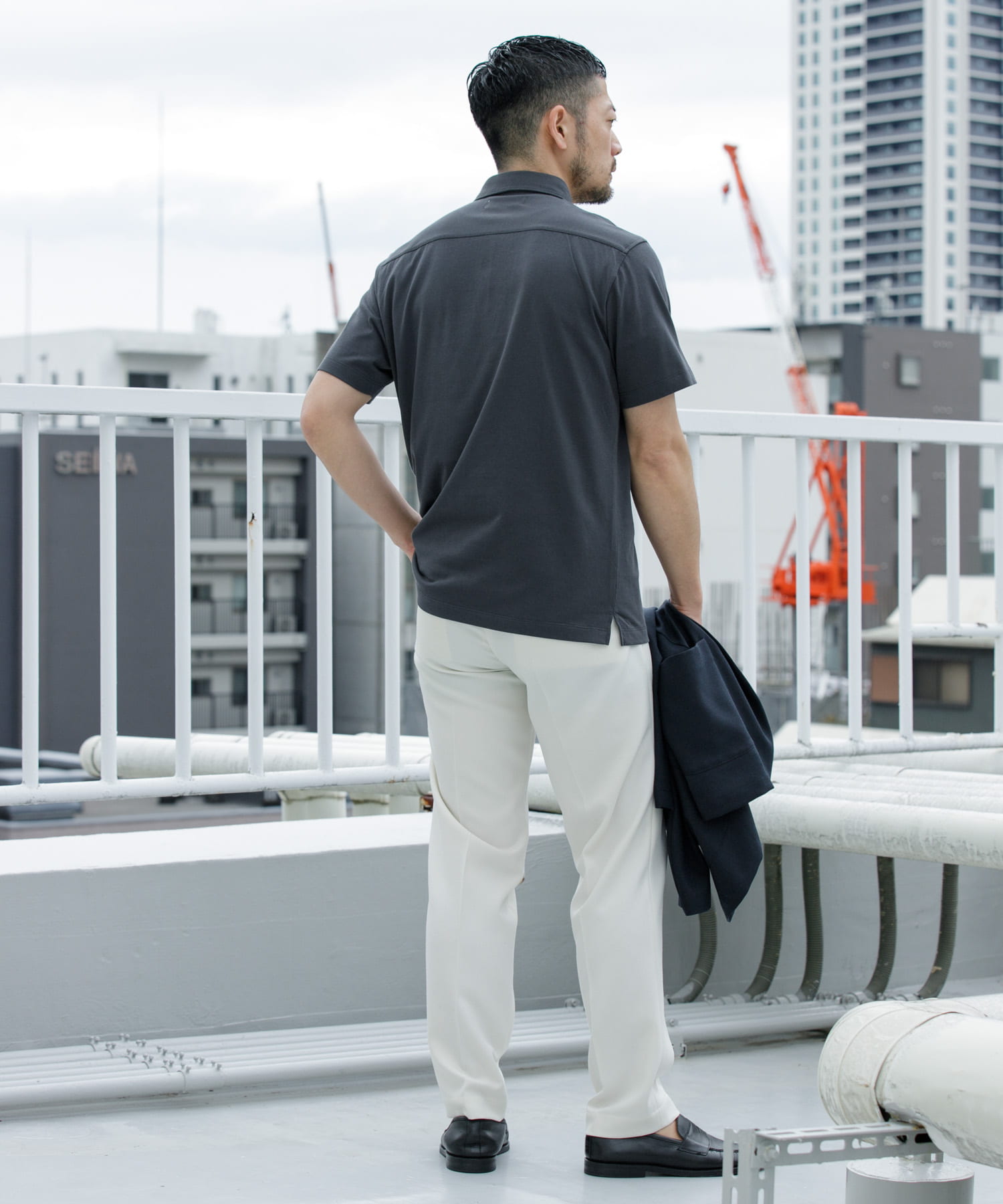 身長：173cm サイズ：L