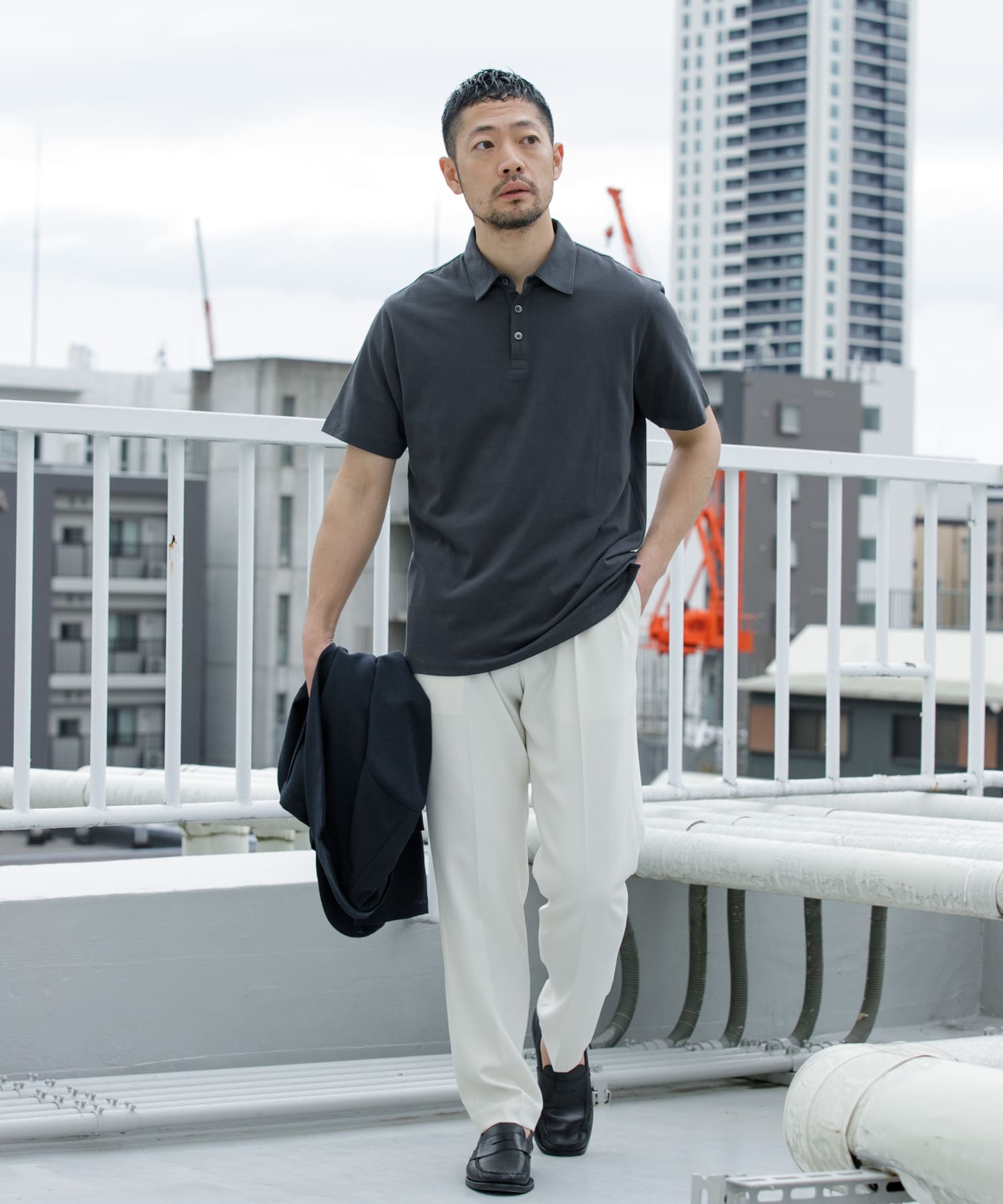 身長：173cm サイズ：L