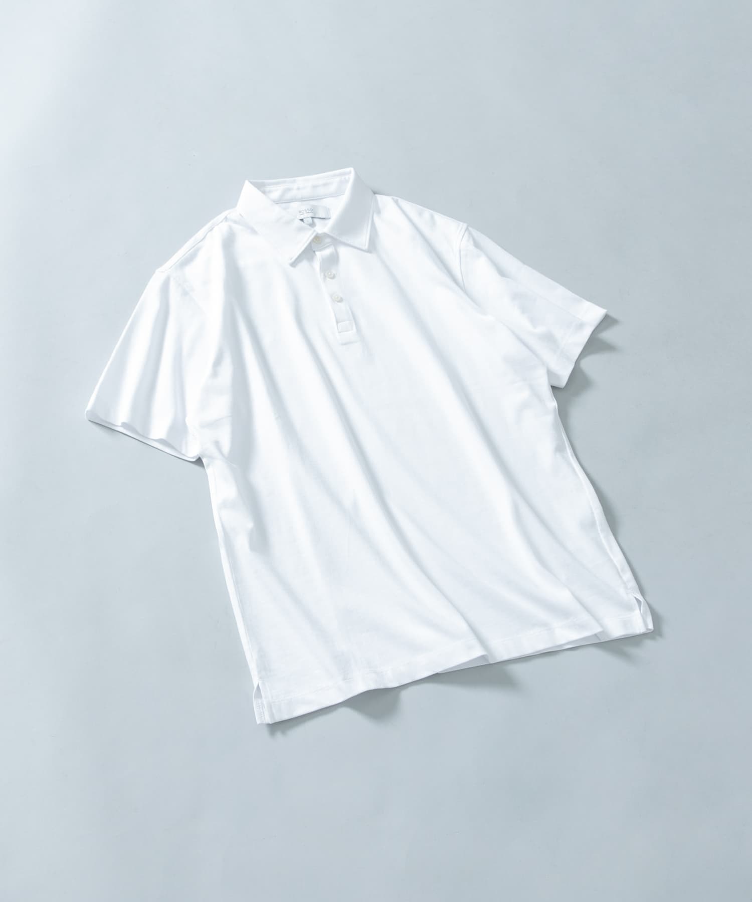 『WEB限定』『XLサイズあり』吸湿速乾ポロシャツ WHITE S