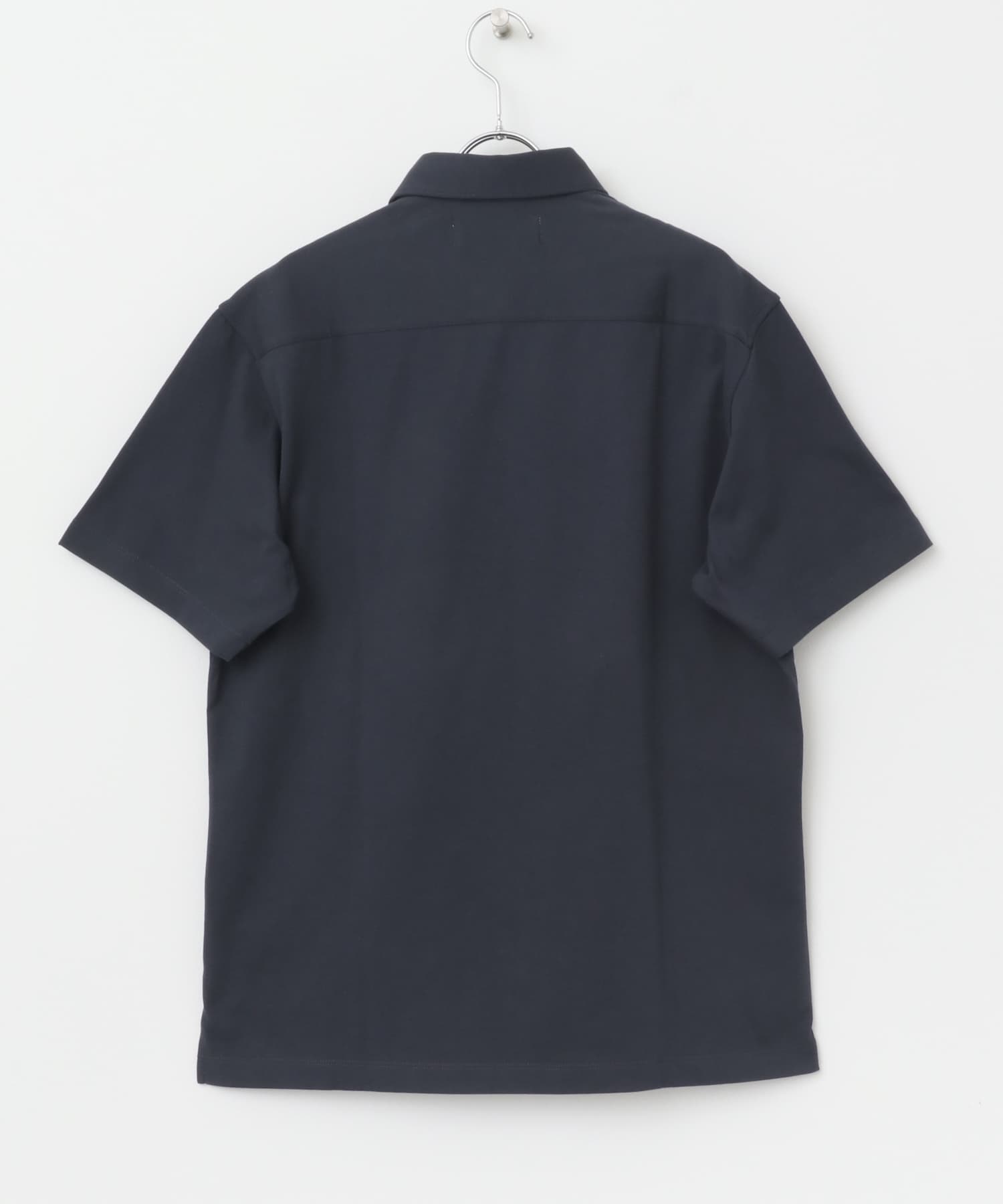 『WEB限定』『XLサイズあり』吸湿速乾ポロシャツ NAVY S