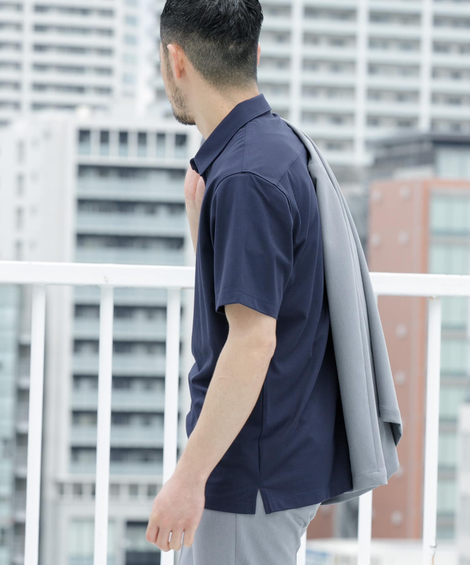 身長：173cm サイズ：L