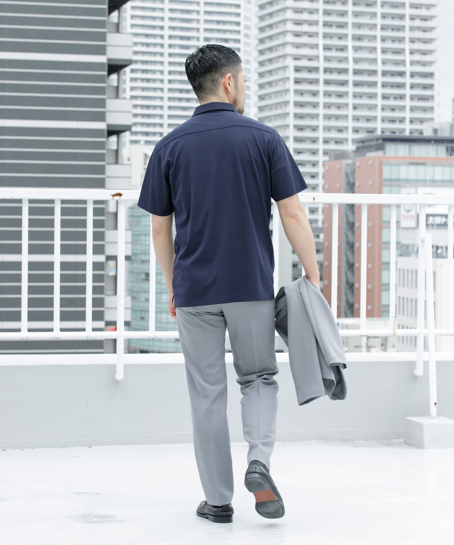 身長：173cm サイズ：L