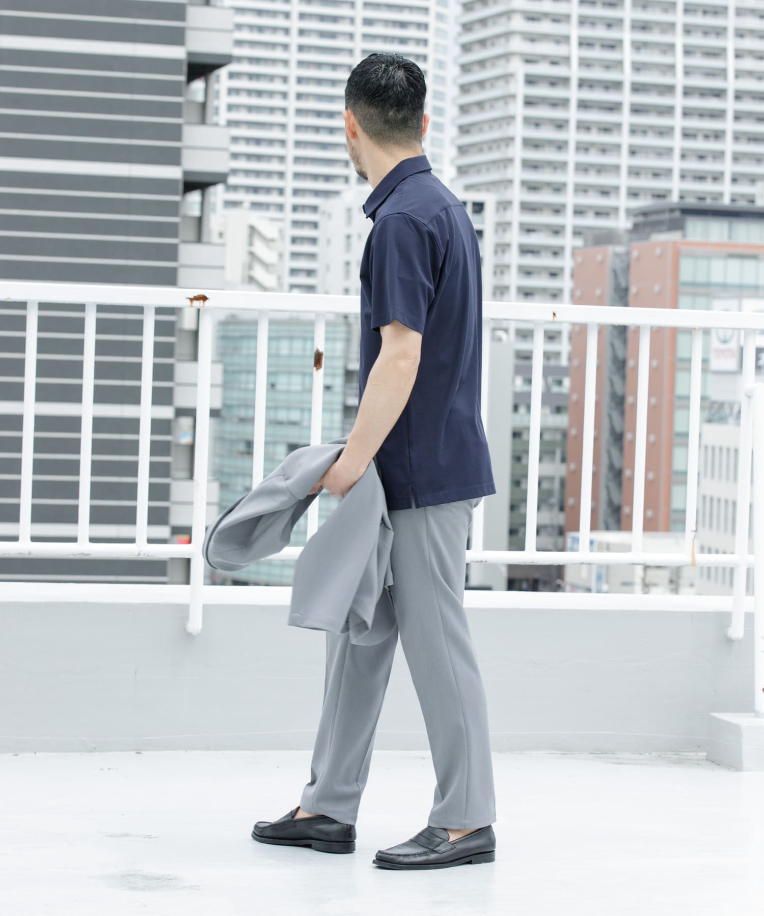 身長：173cm サイズ：L