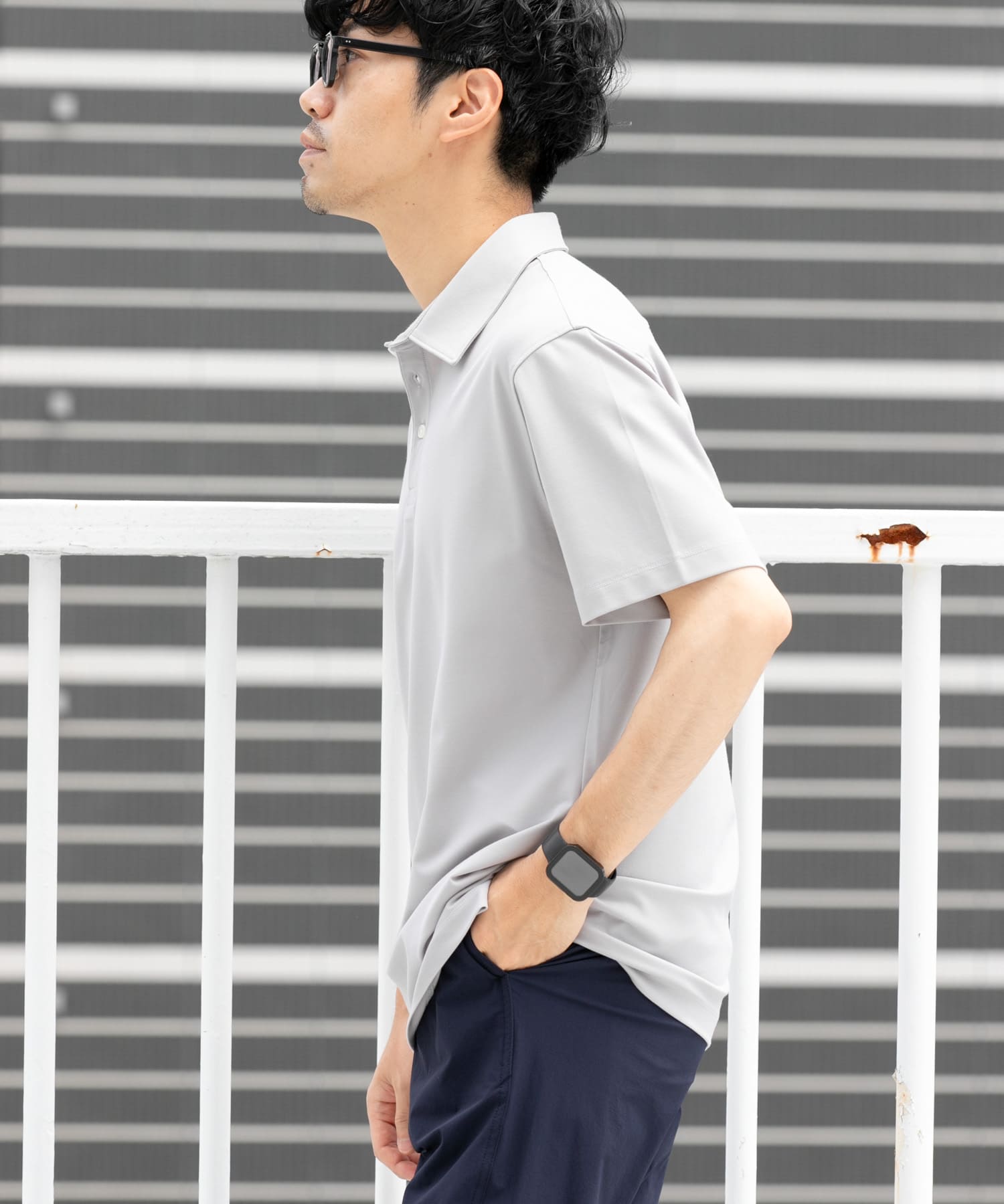 身長：172cm サイズ：L