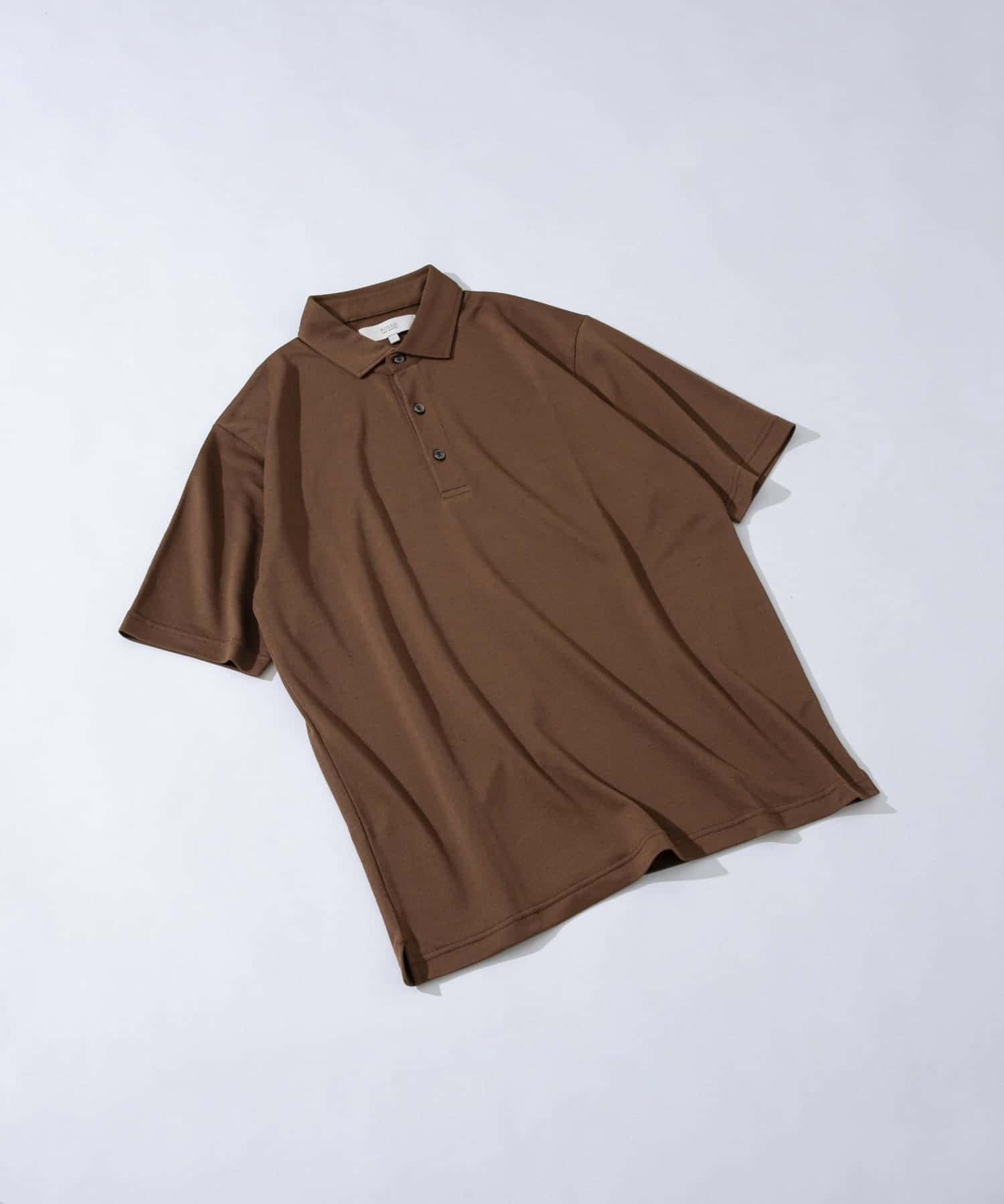 『WEB限定』『XLサイズあり』 リネン混カノコポロシャツ