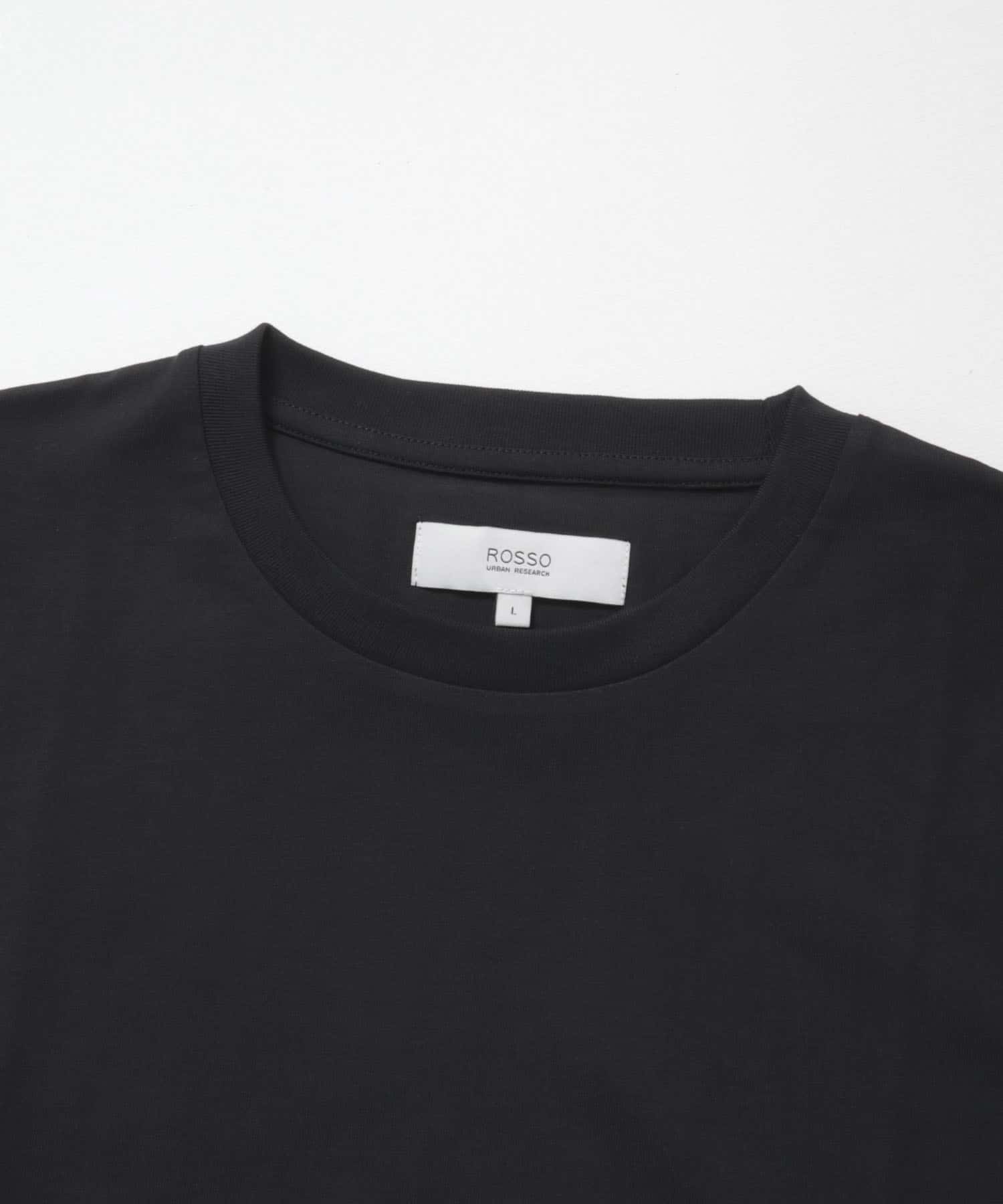 『XLサイズあり』『UR TECH』汗ジミ防止クルーネックTシャツ BLACK S