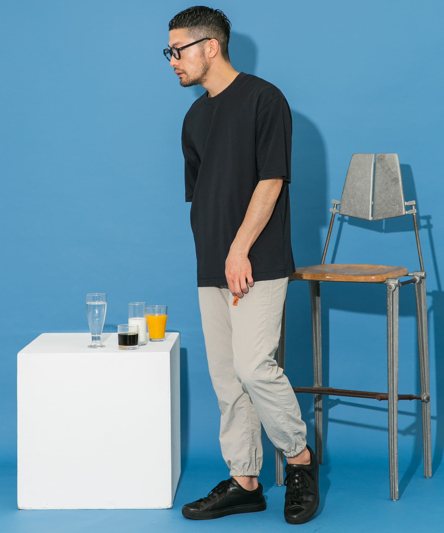 身長：173cm サイズ：L