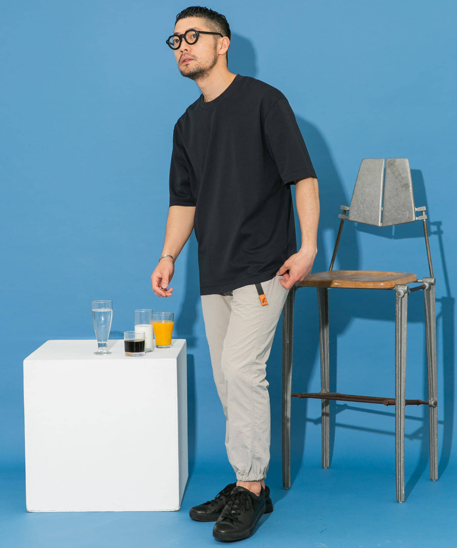 身長：173cm サイズ：L