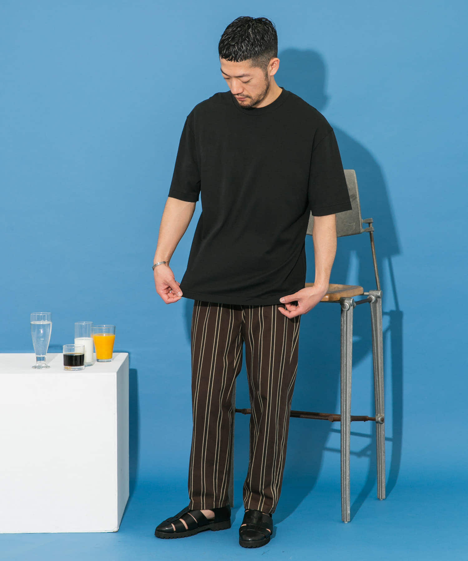 身長：177cm サイズ：L