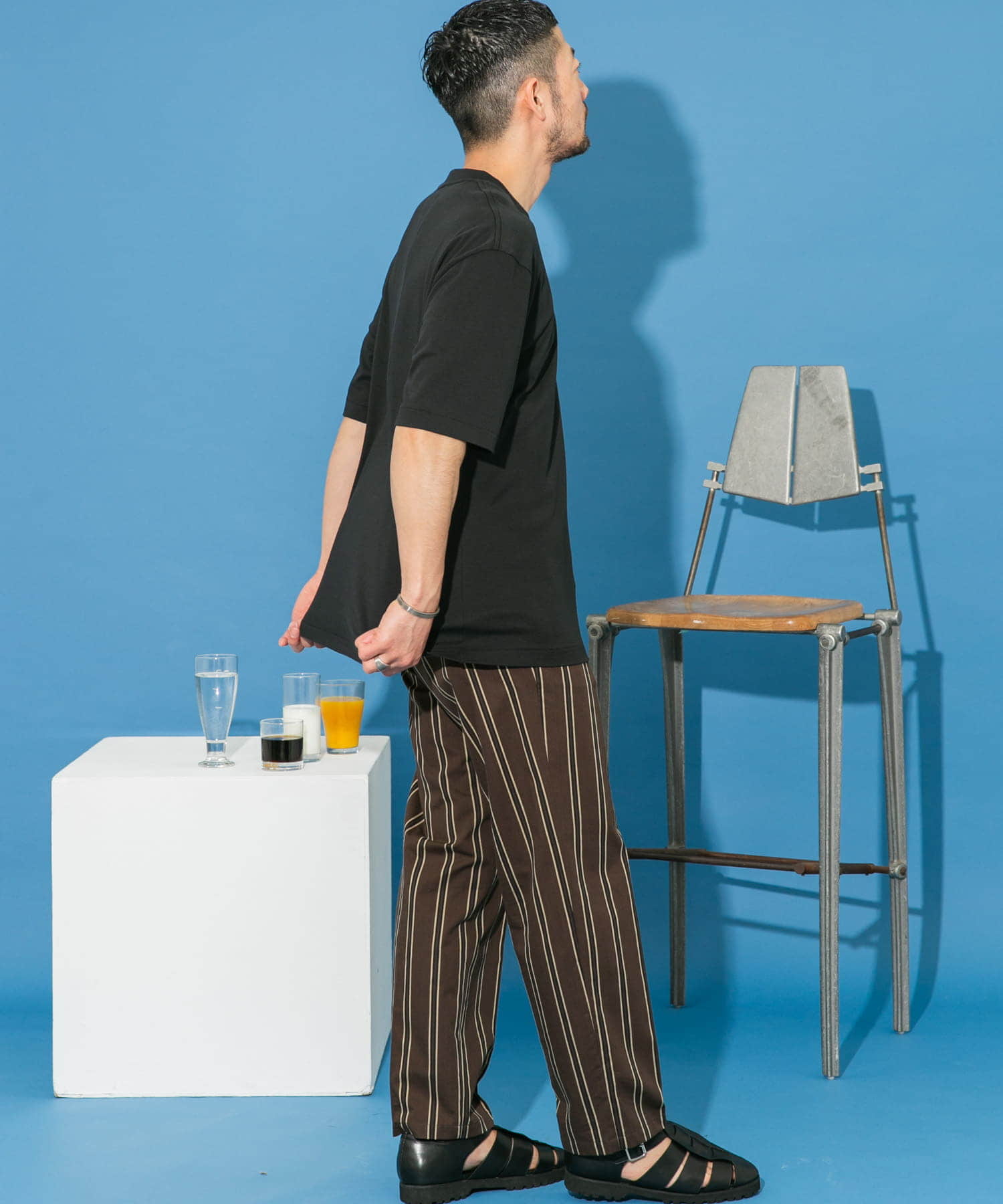 身長：177cm サイズ：L