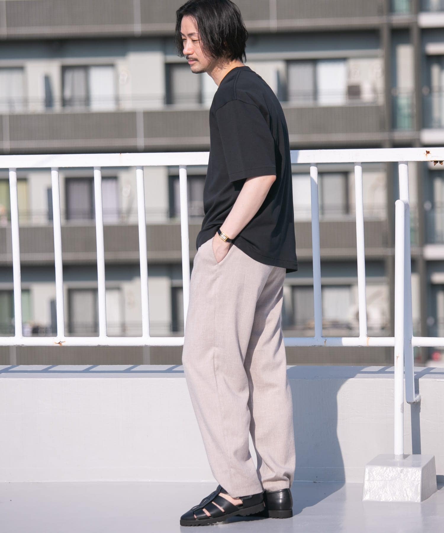 身長：177cm サイズ：L