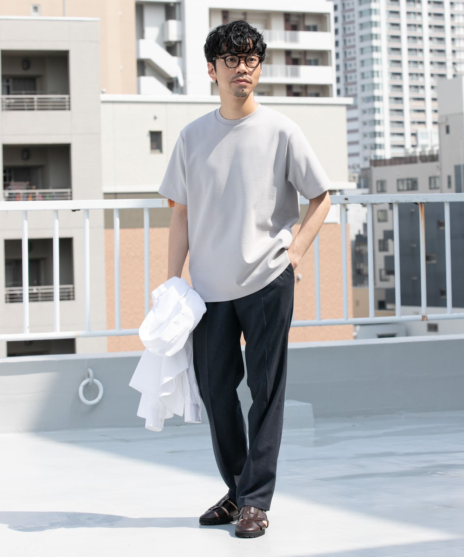 身長：172cm サイズ：L