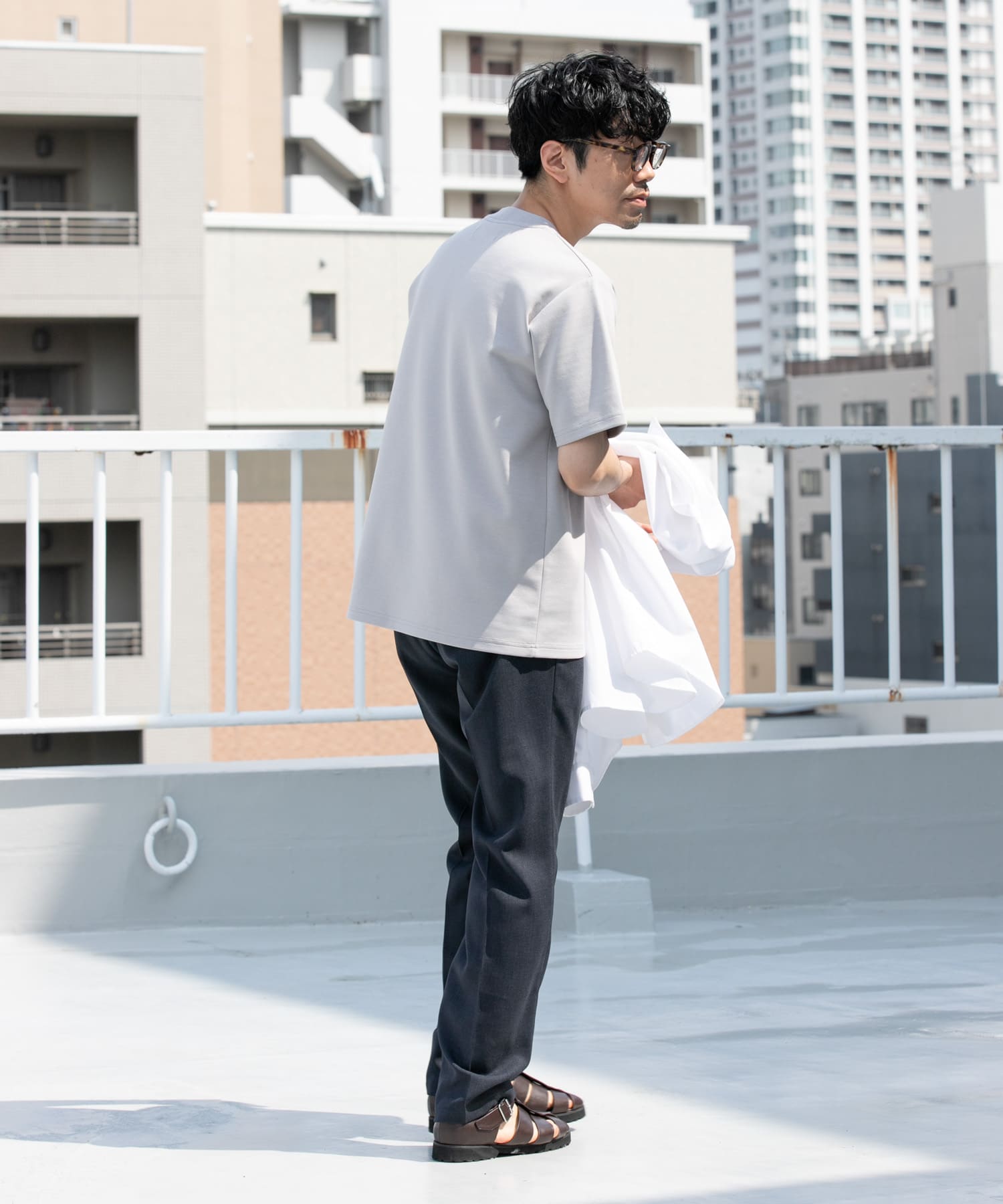 身長：172cm サイズ：L