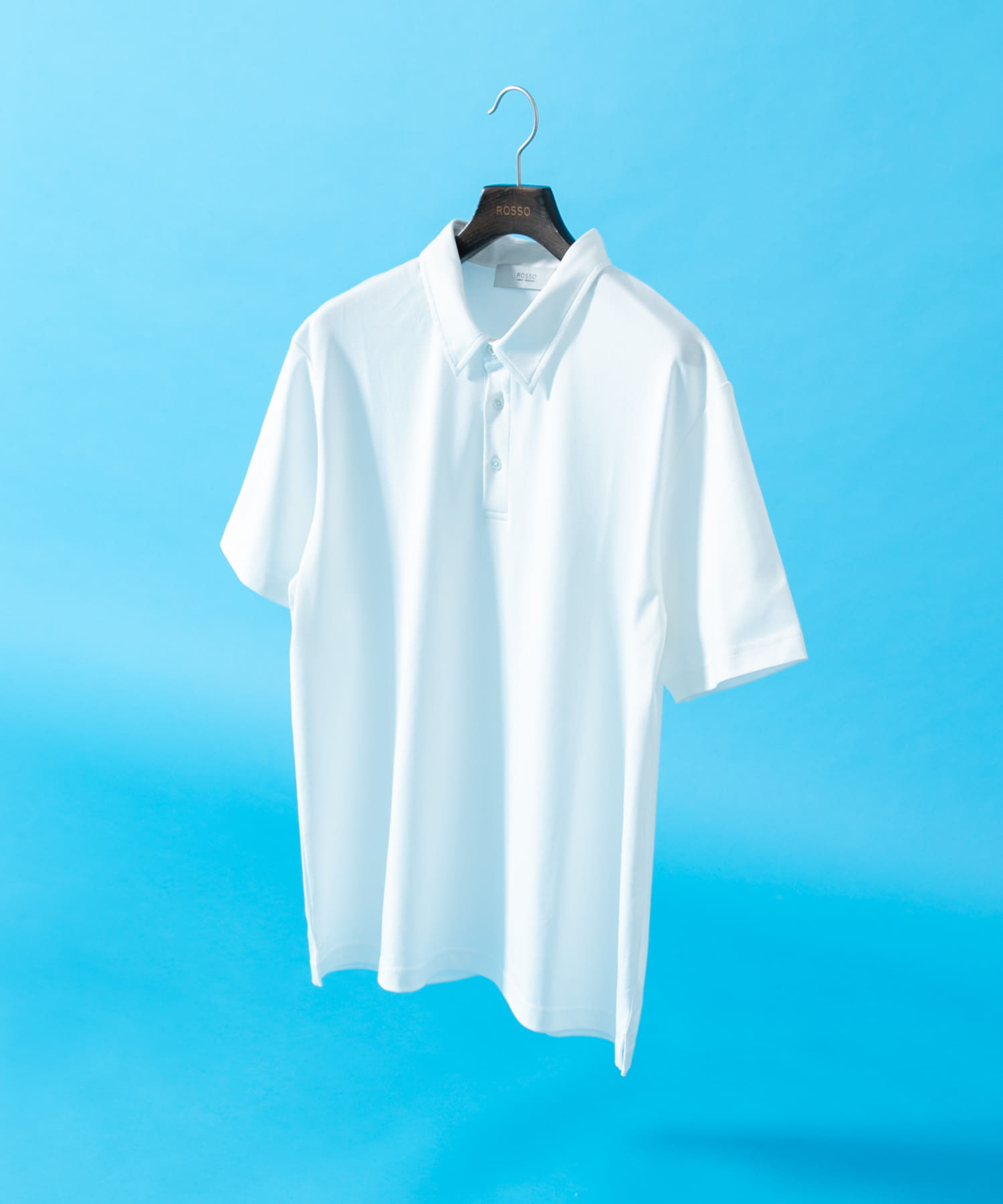 『XLサイズあり』『UR TECH』防汚加工リラックス半袖ポロシャツ WHITE S