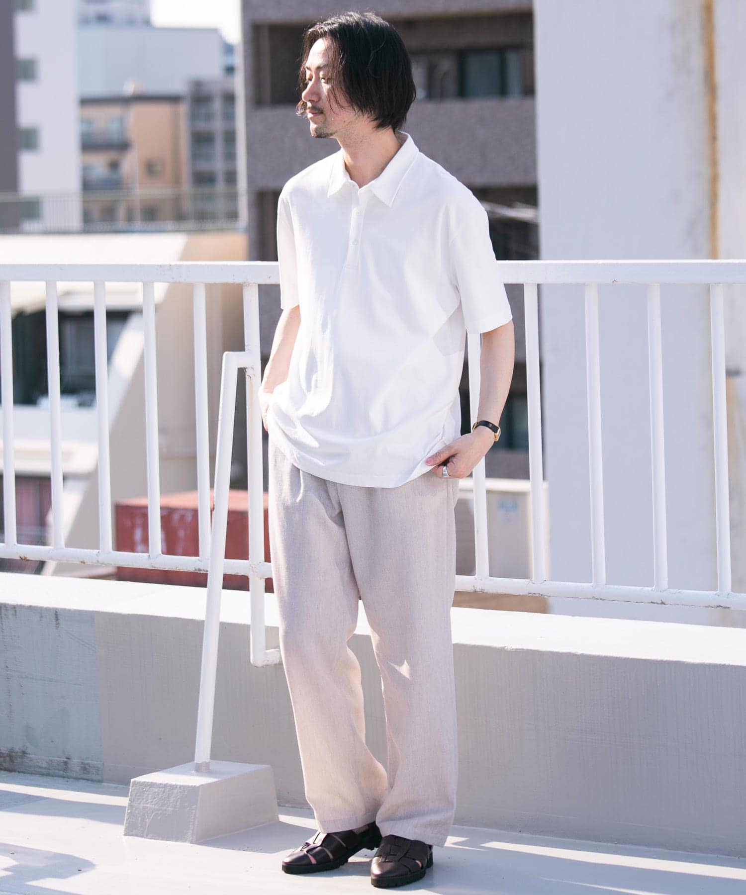 身長：177cm サイズ：L