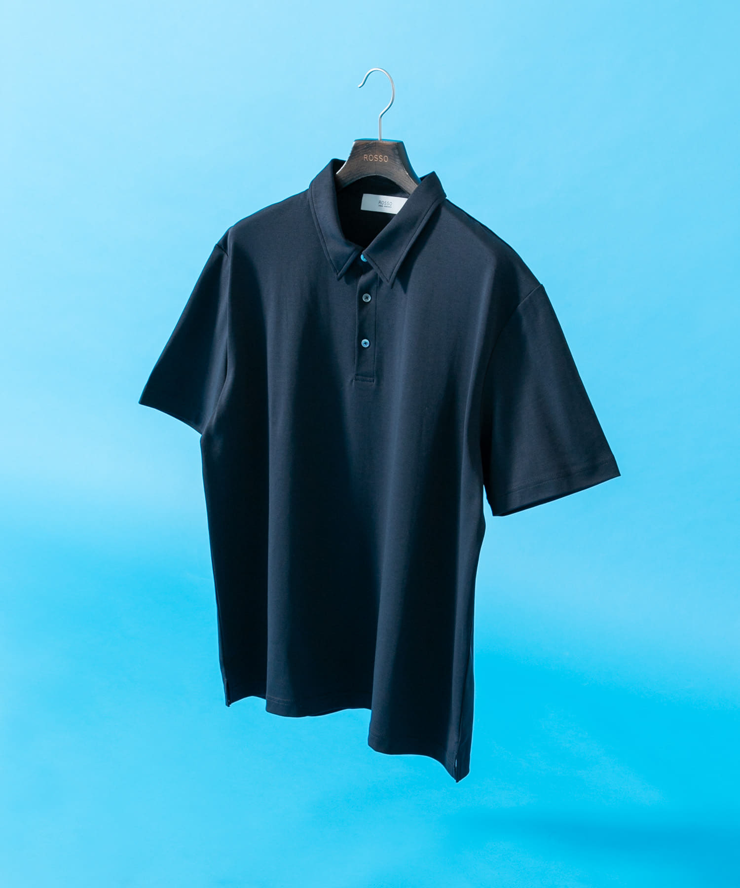 『XLサイズあり』『UR TECH』防汚加工リラックス半袖ポロシャツ NAVY S