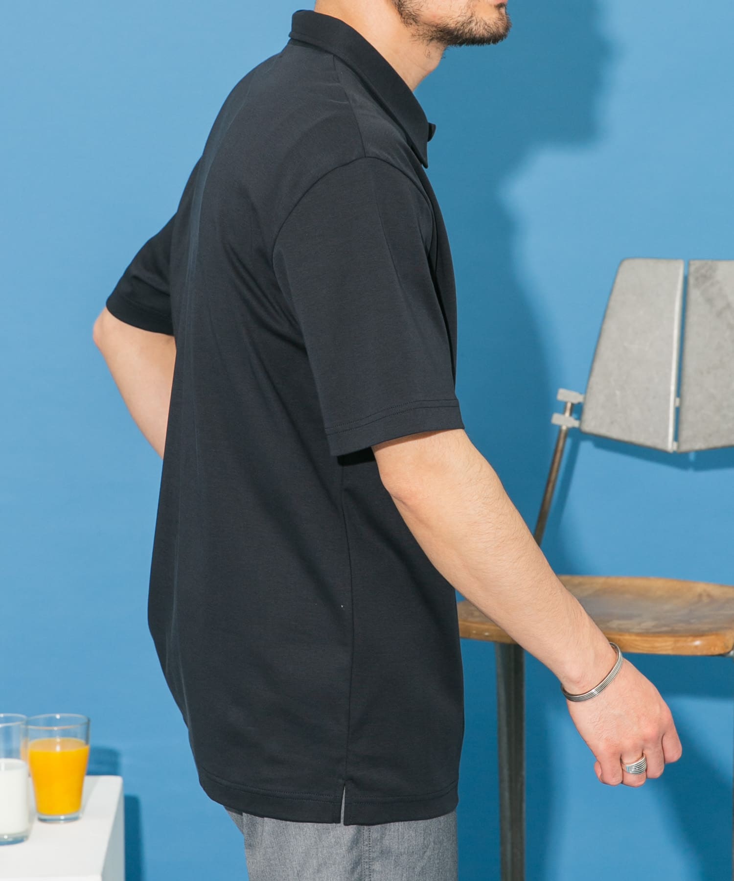 身長：173cm サイズ：L