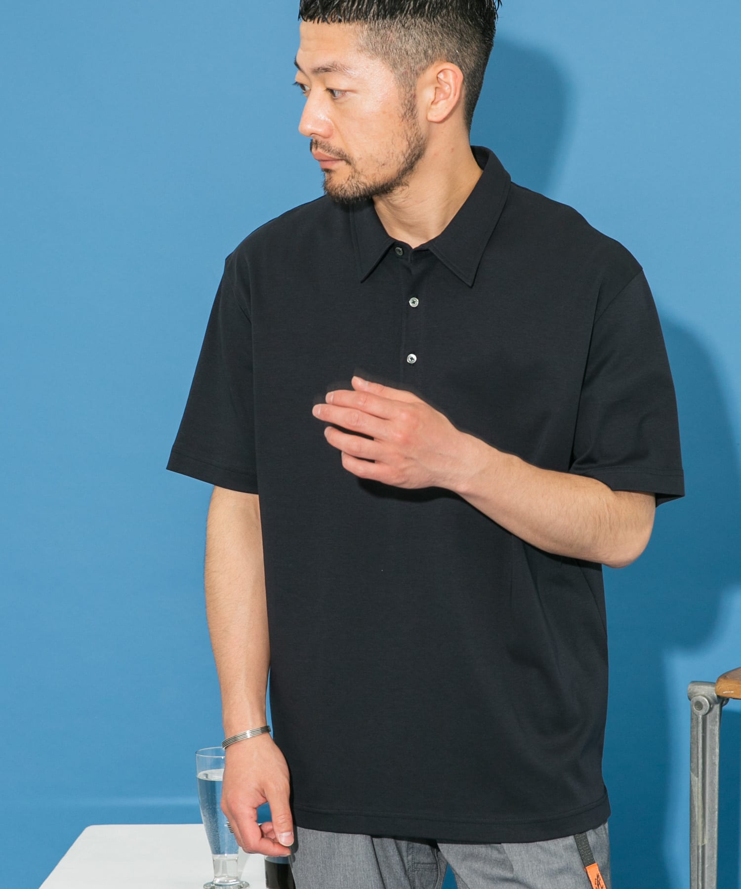 身長：173cm サイズ：L