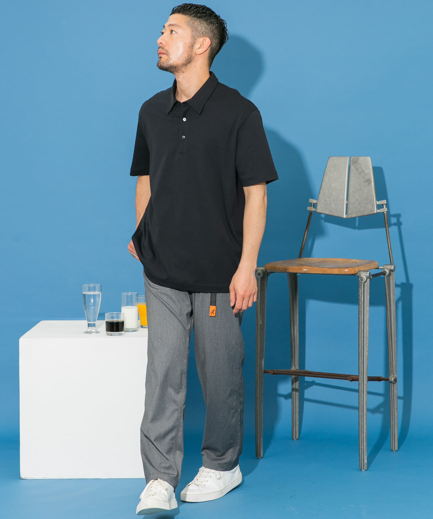 身長：173cm サイズ：L