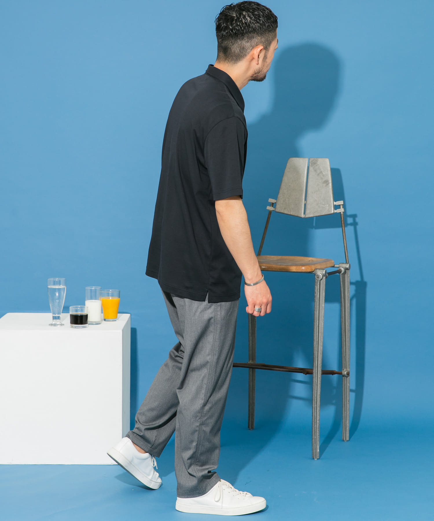 身長：173cm サイズ：L