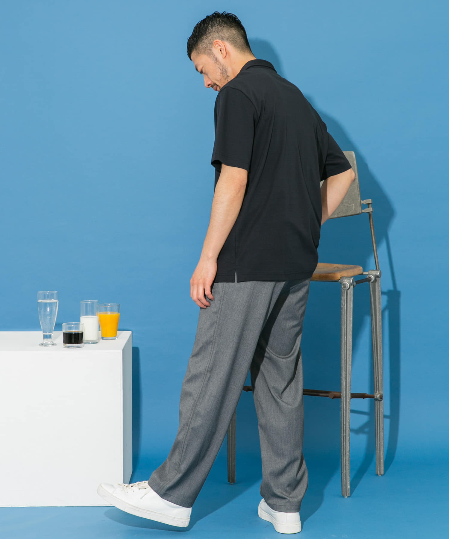 身長：173cm サイズ：L