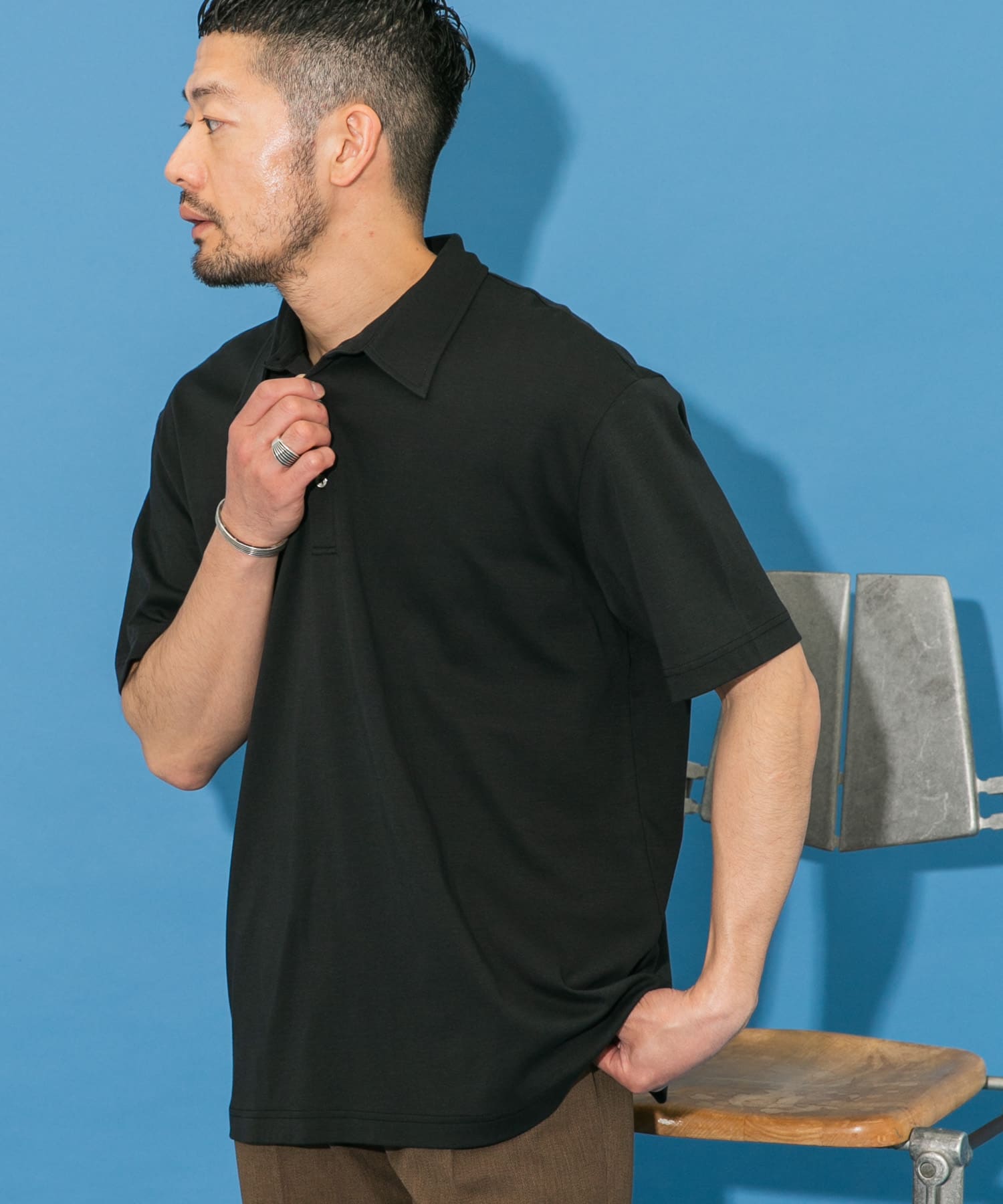 身長：173cm サイズ：L