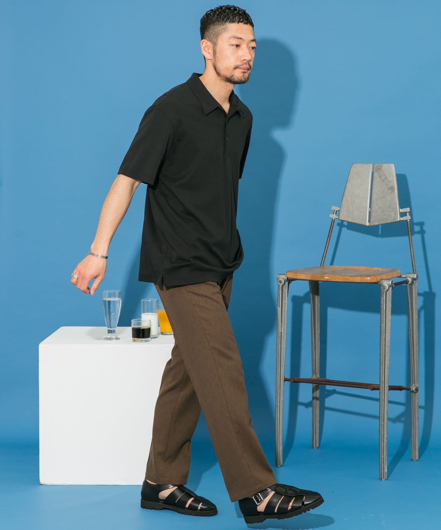 身長：173cm サイズ：L