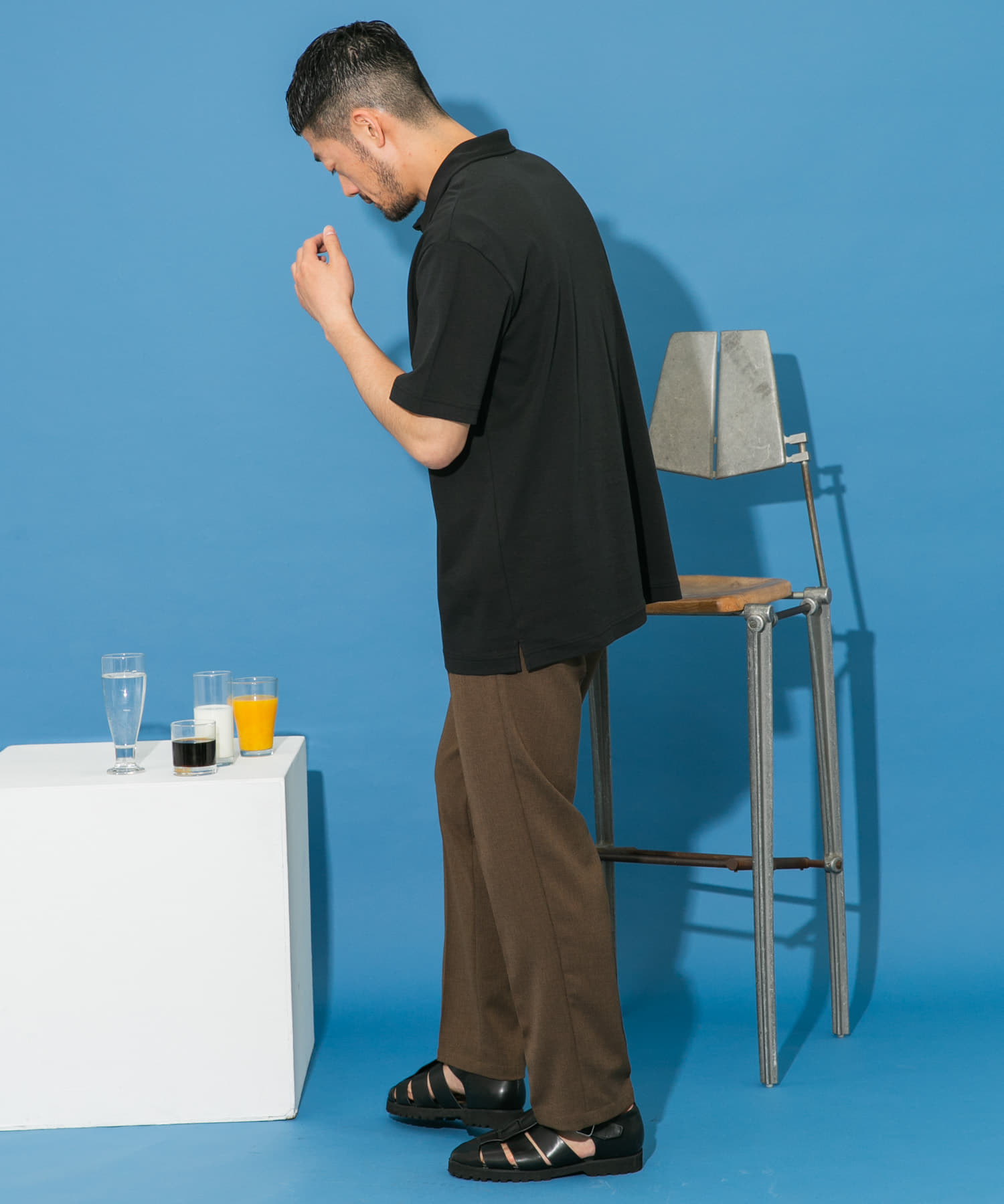 身長：173cm サイズ：L