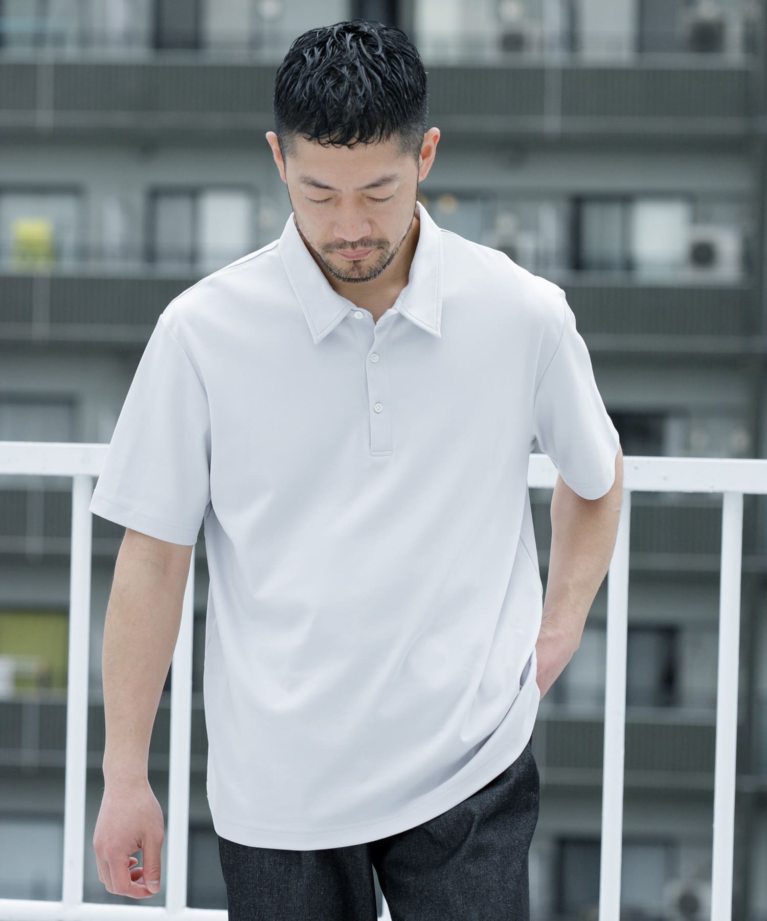 身長：173cm サイズ：L