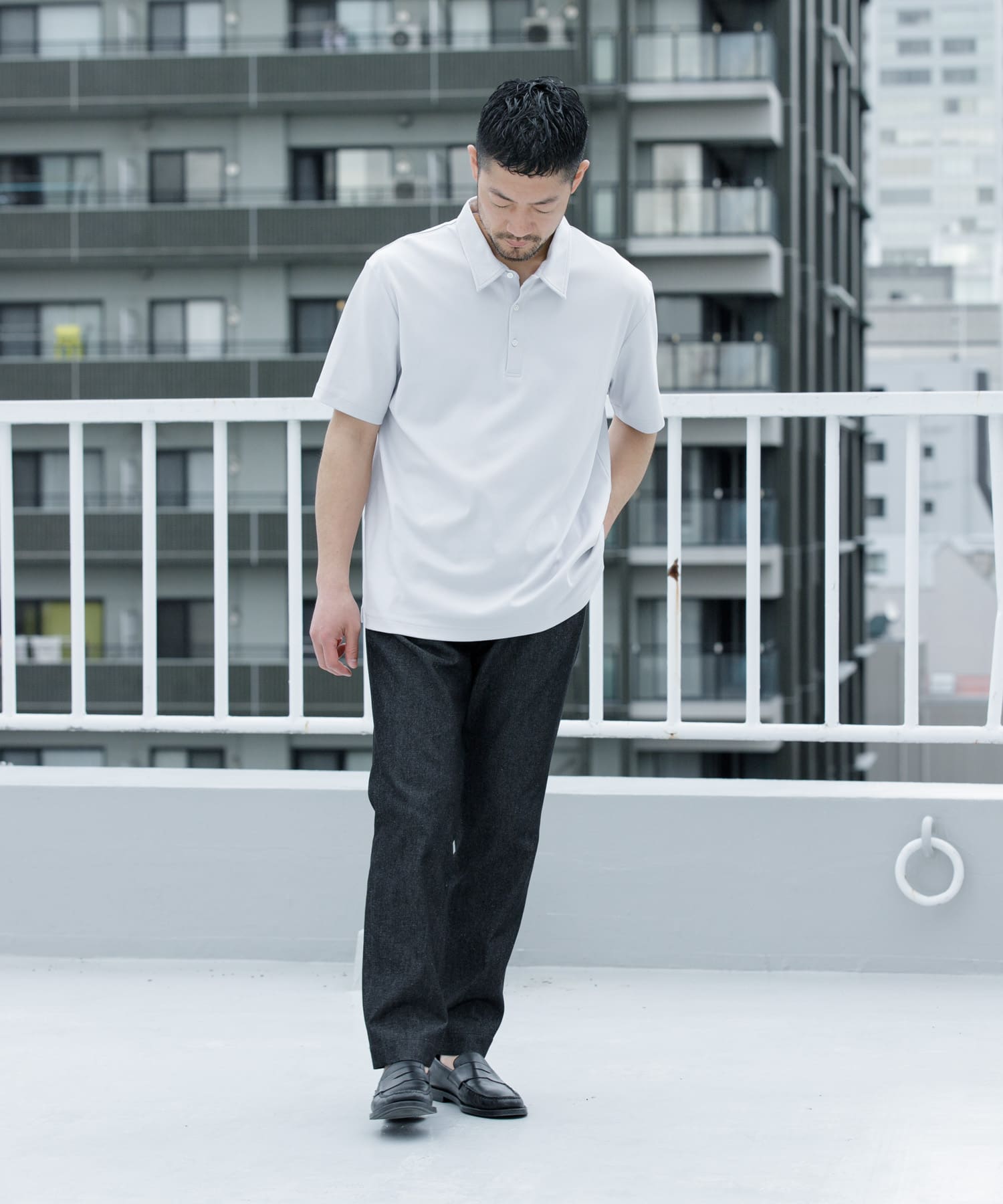 身長：173cm サイズ：L