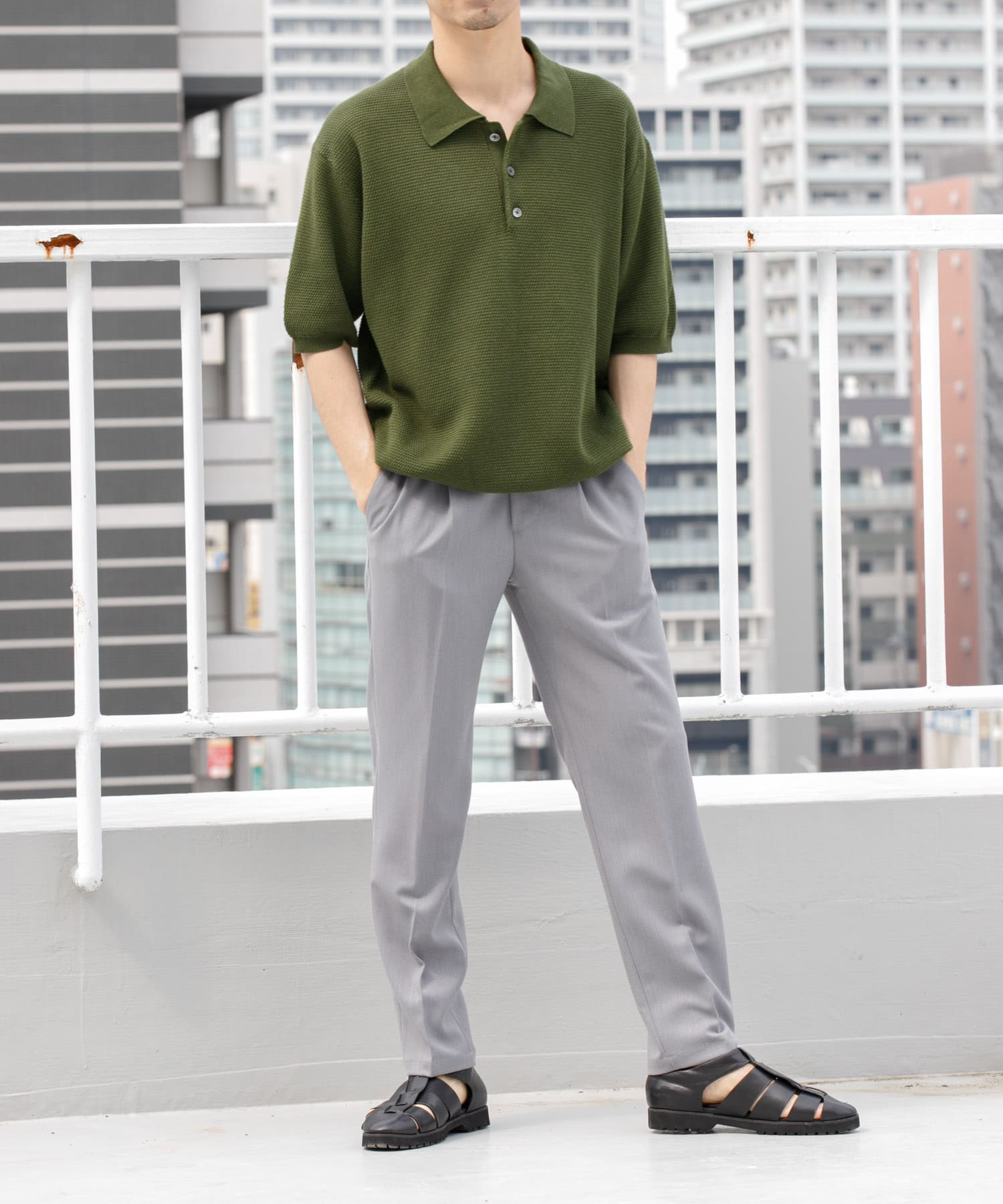 身長：172cm サイズ：L