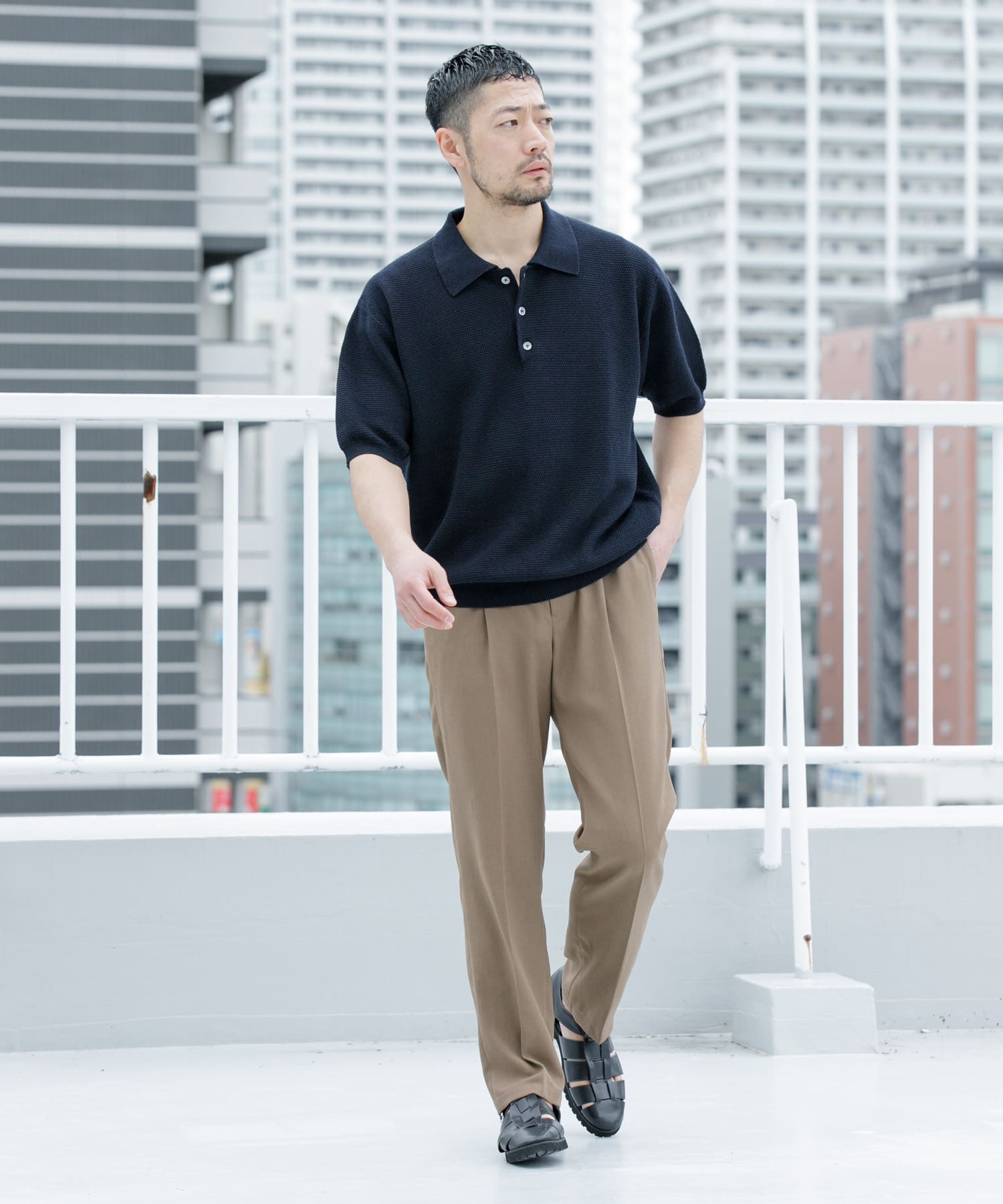 身長：173cm サイズ：L