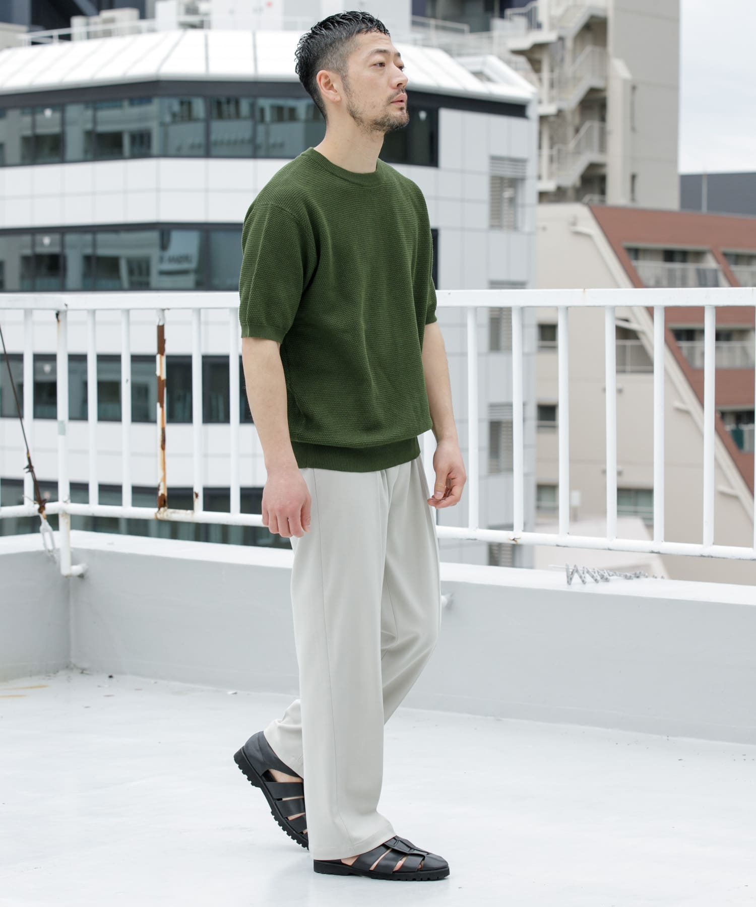 身長：173cm サイズ：L