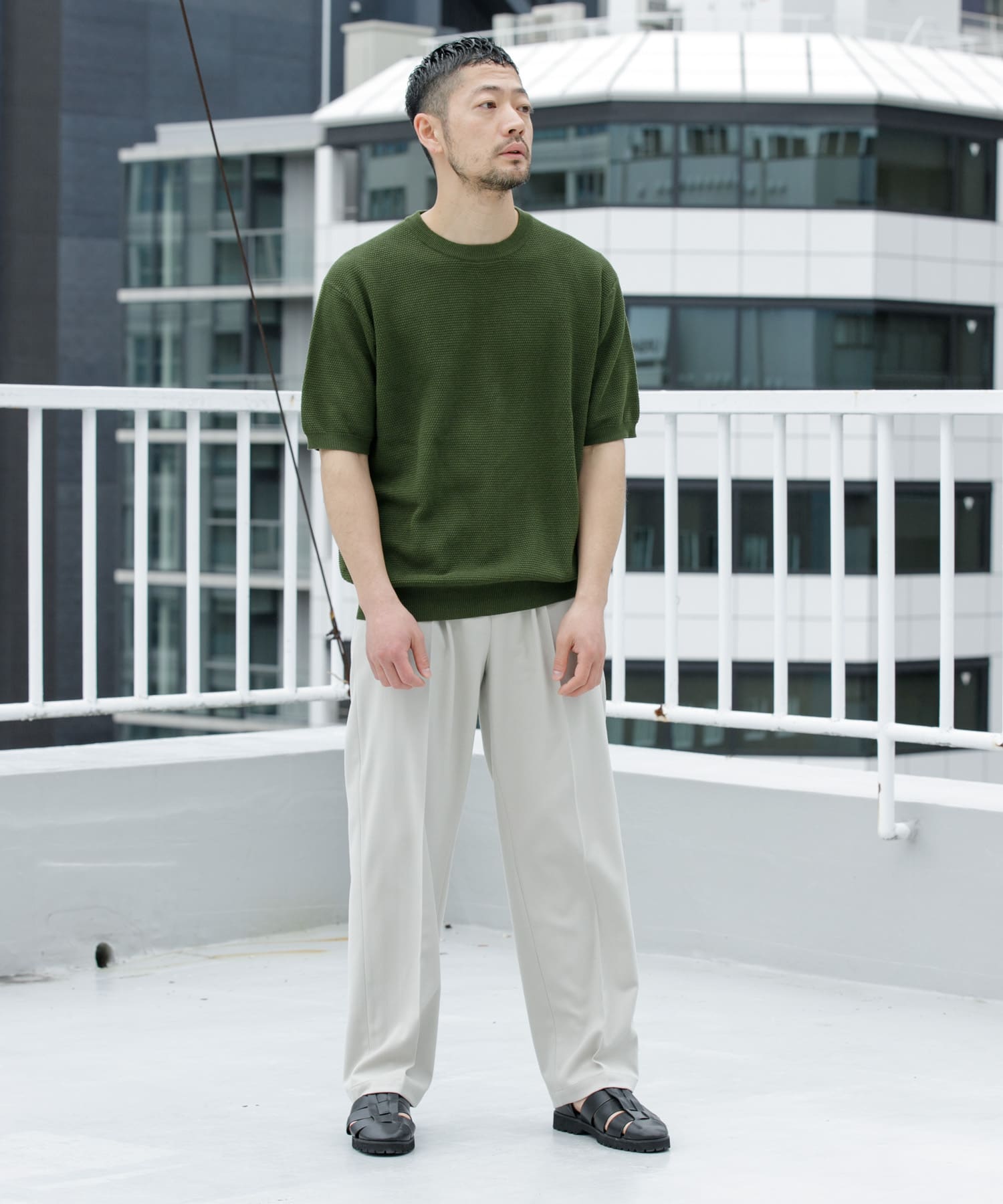 身長：173cm サイズ：L