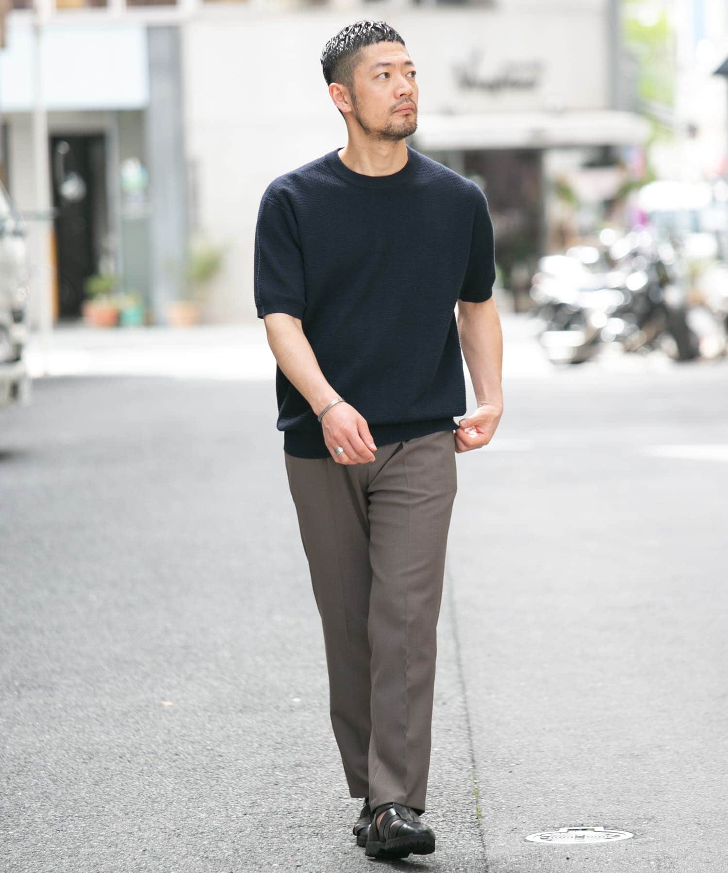 身長：173cm サイズ：L