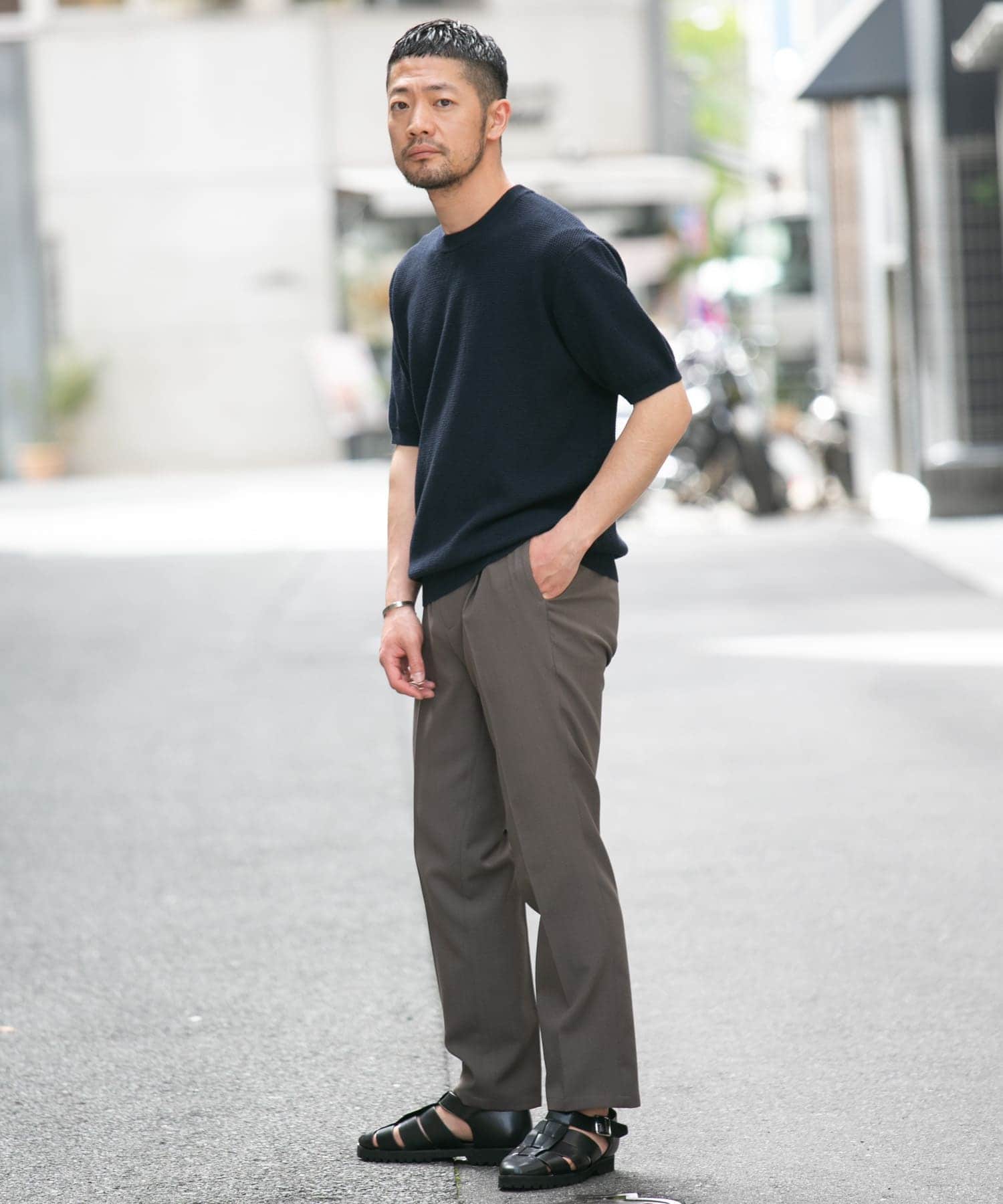 身長：173cm サイズ：L