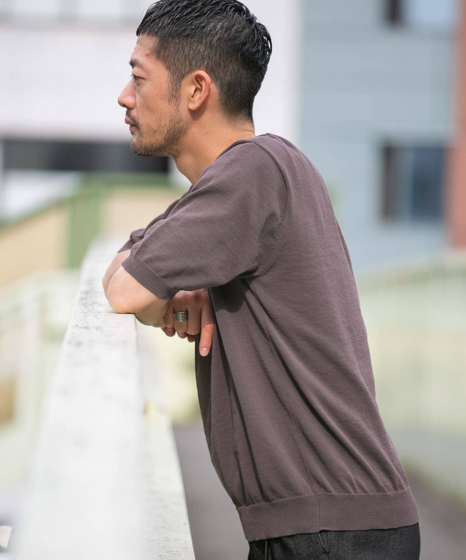 身長：173cm サイズ：L