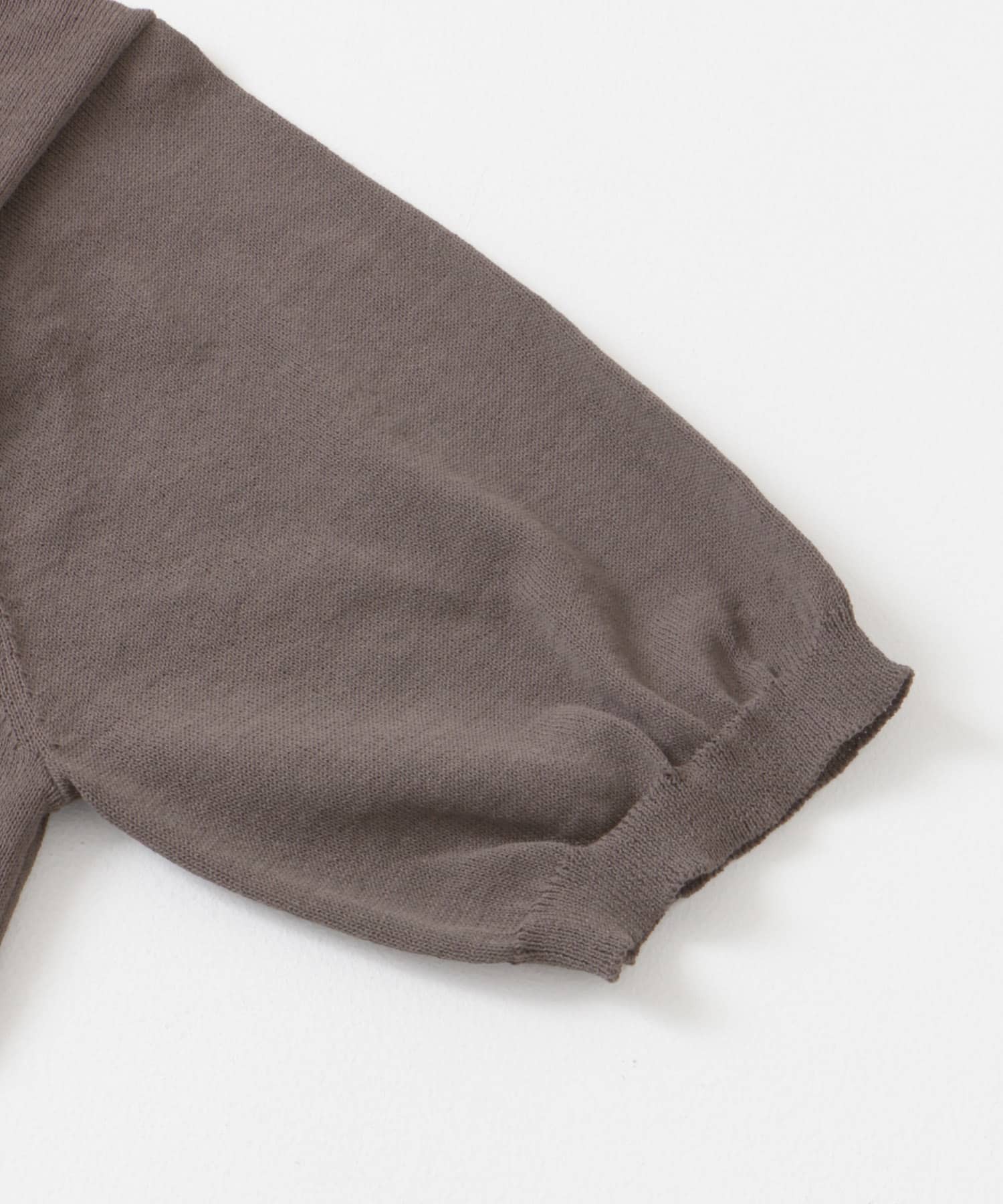 『UR TECH ひやサラクール』AIRDRY半袖クルーニット CHARCOAL M
