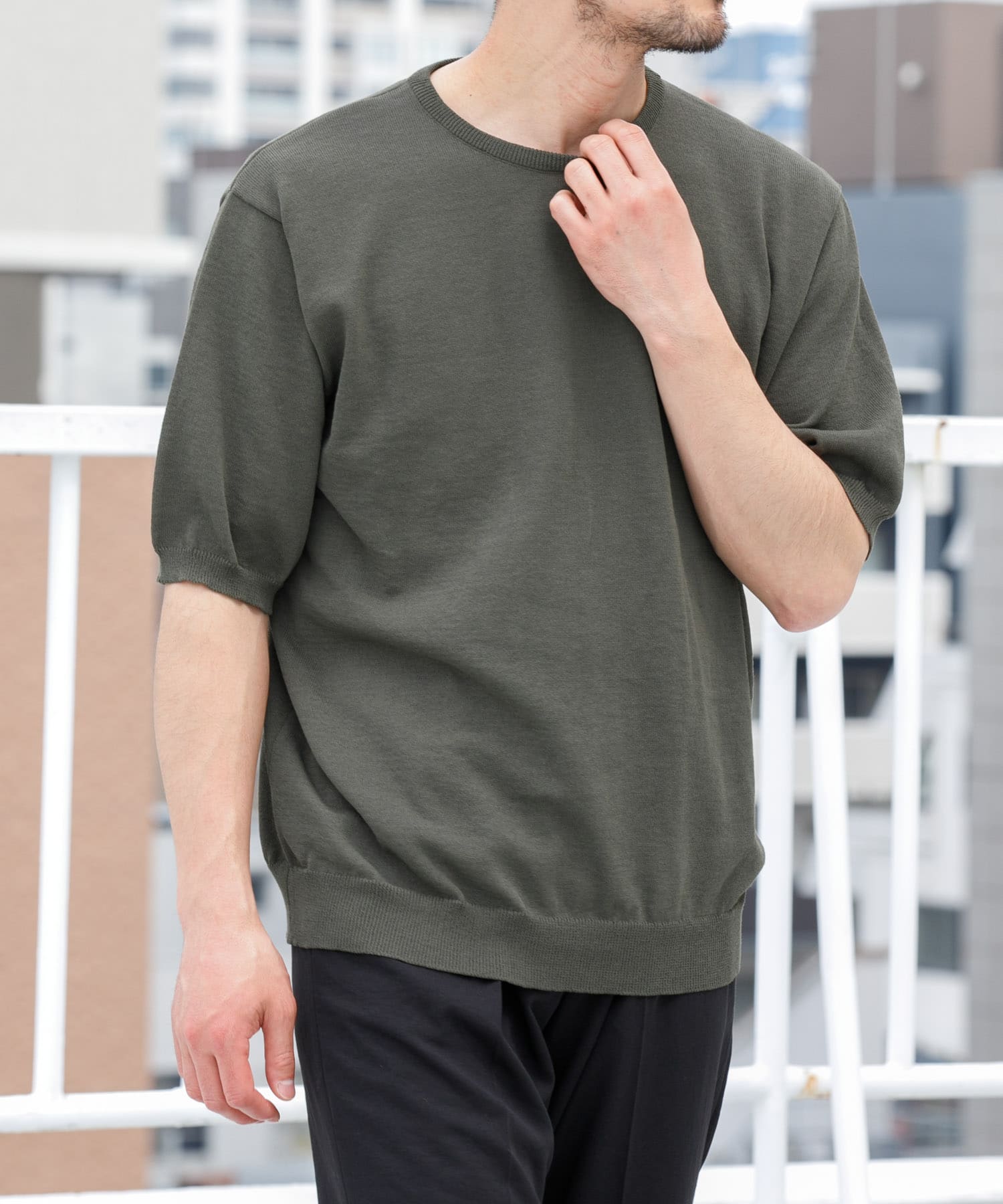 身長：173cm サイズ：L