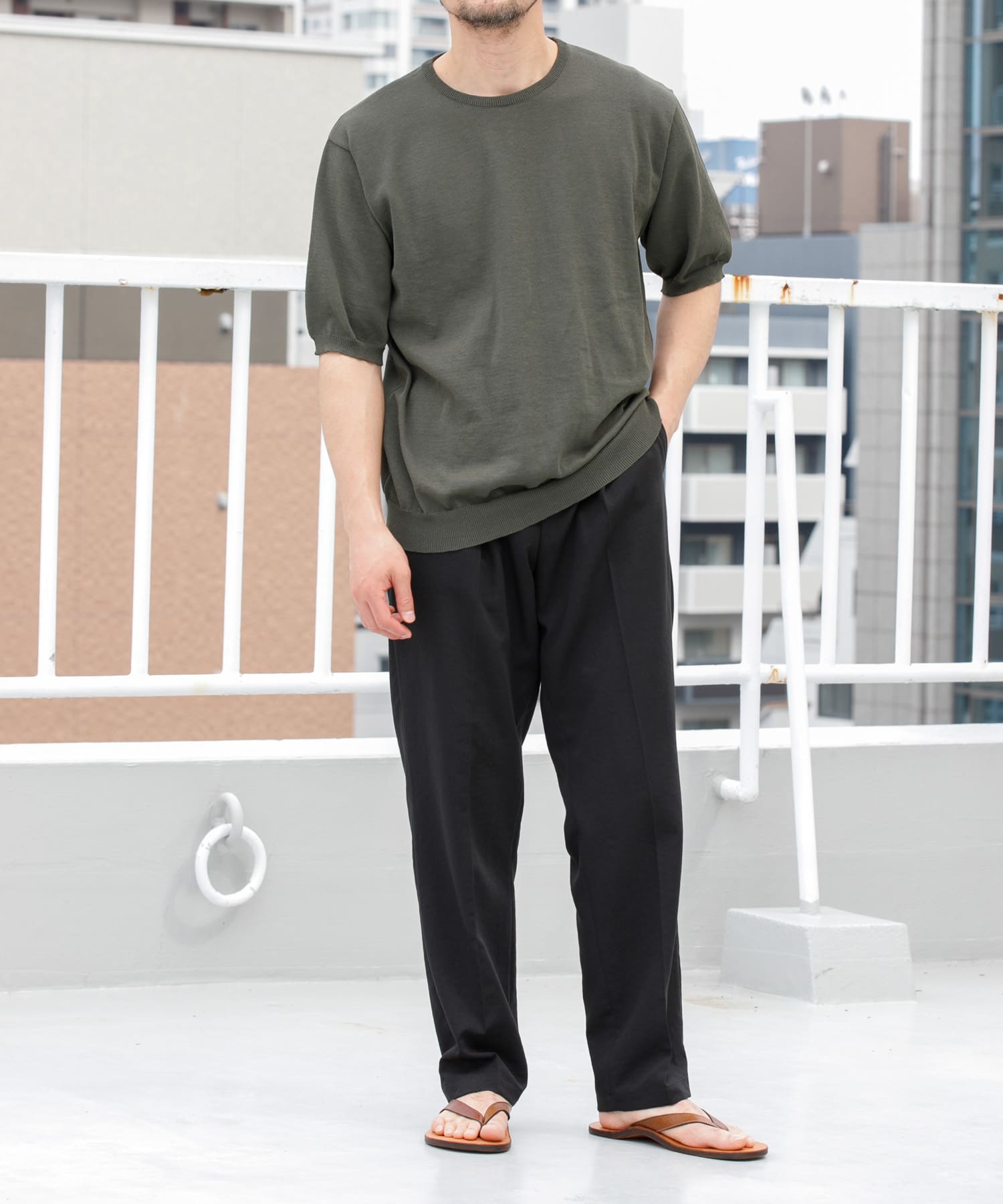 身長：173cm サイズ：L
