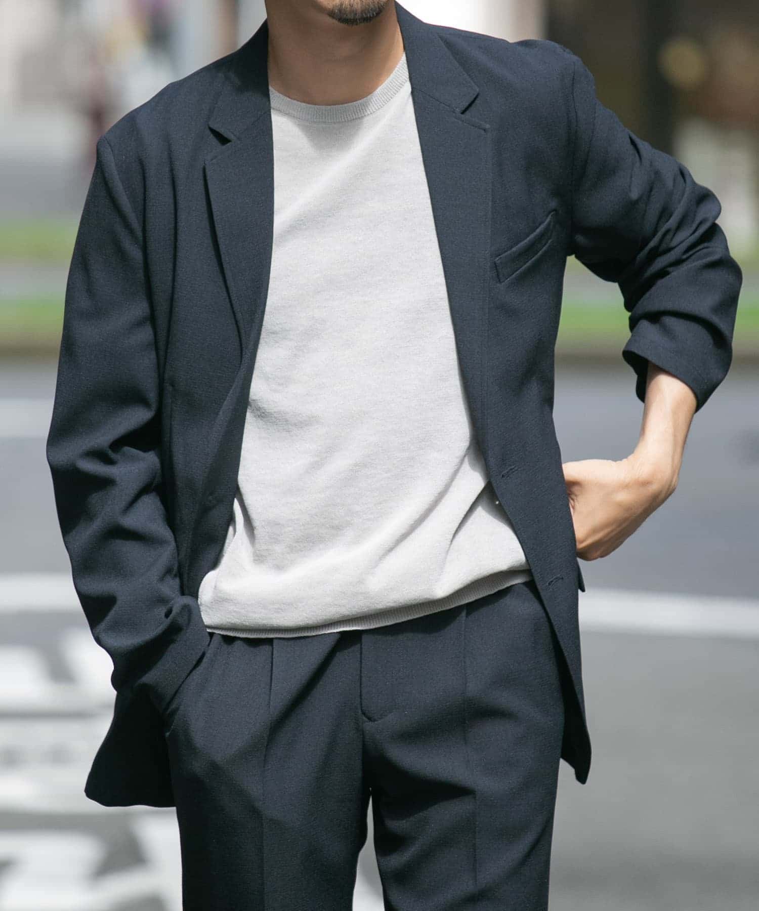 身長：172cm サイズ：L