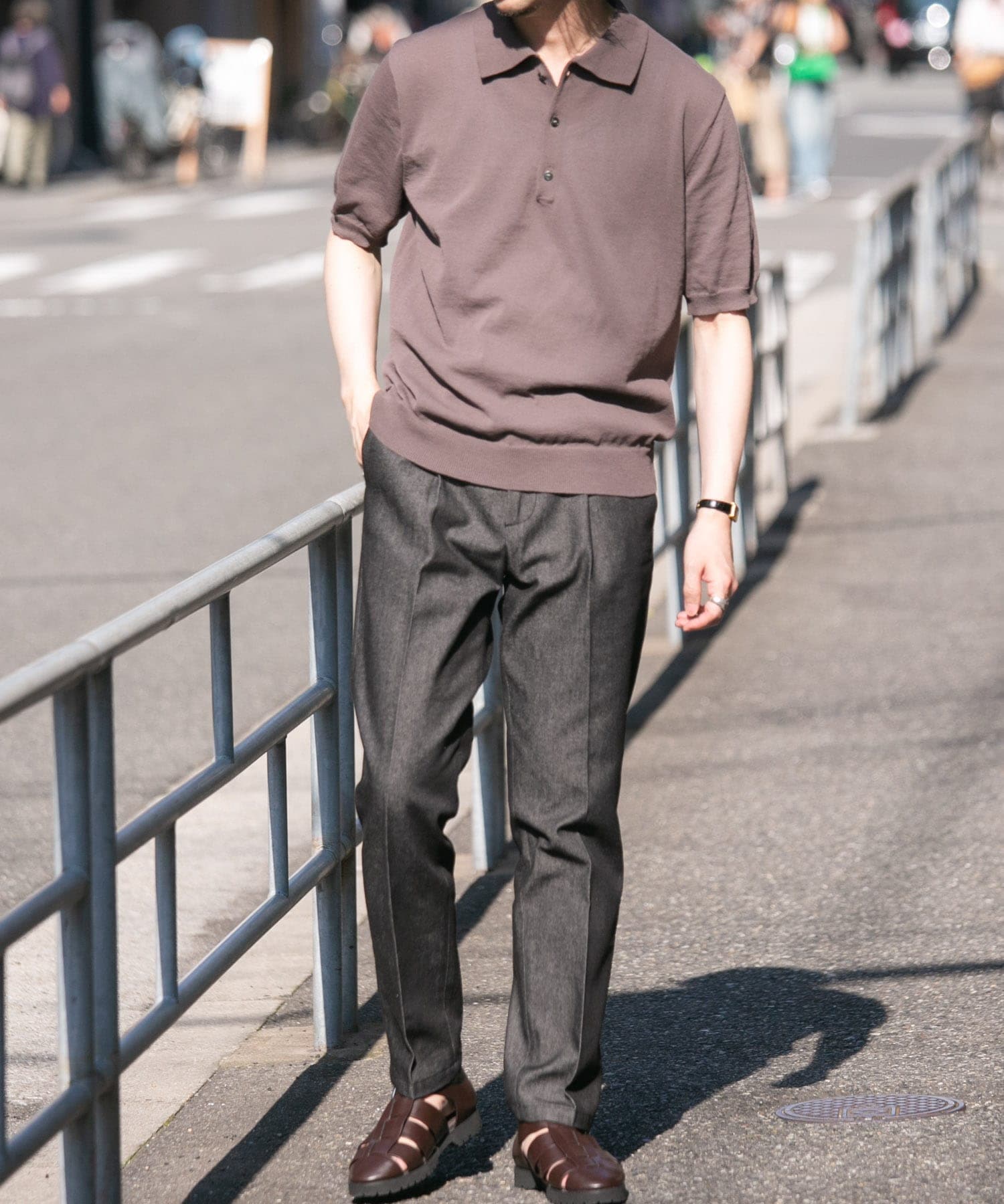 身長：177cm サイズ：L