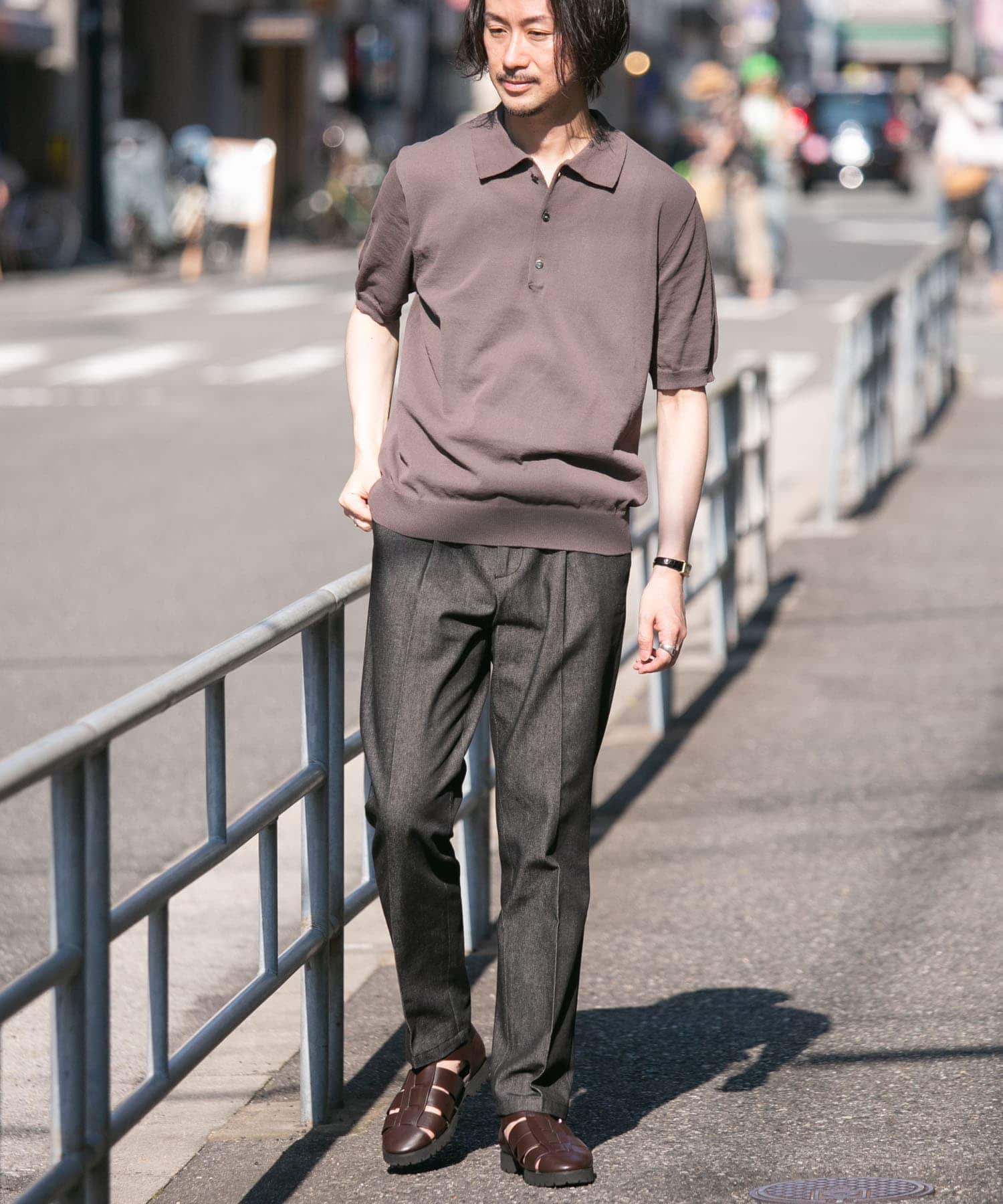 身長：177cm サイズ：L