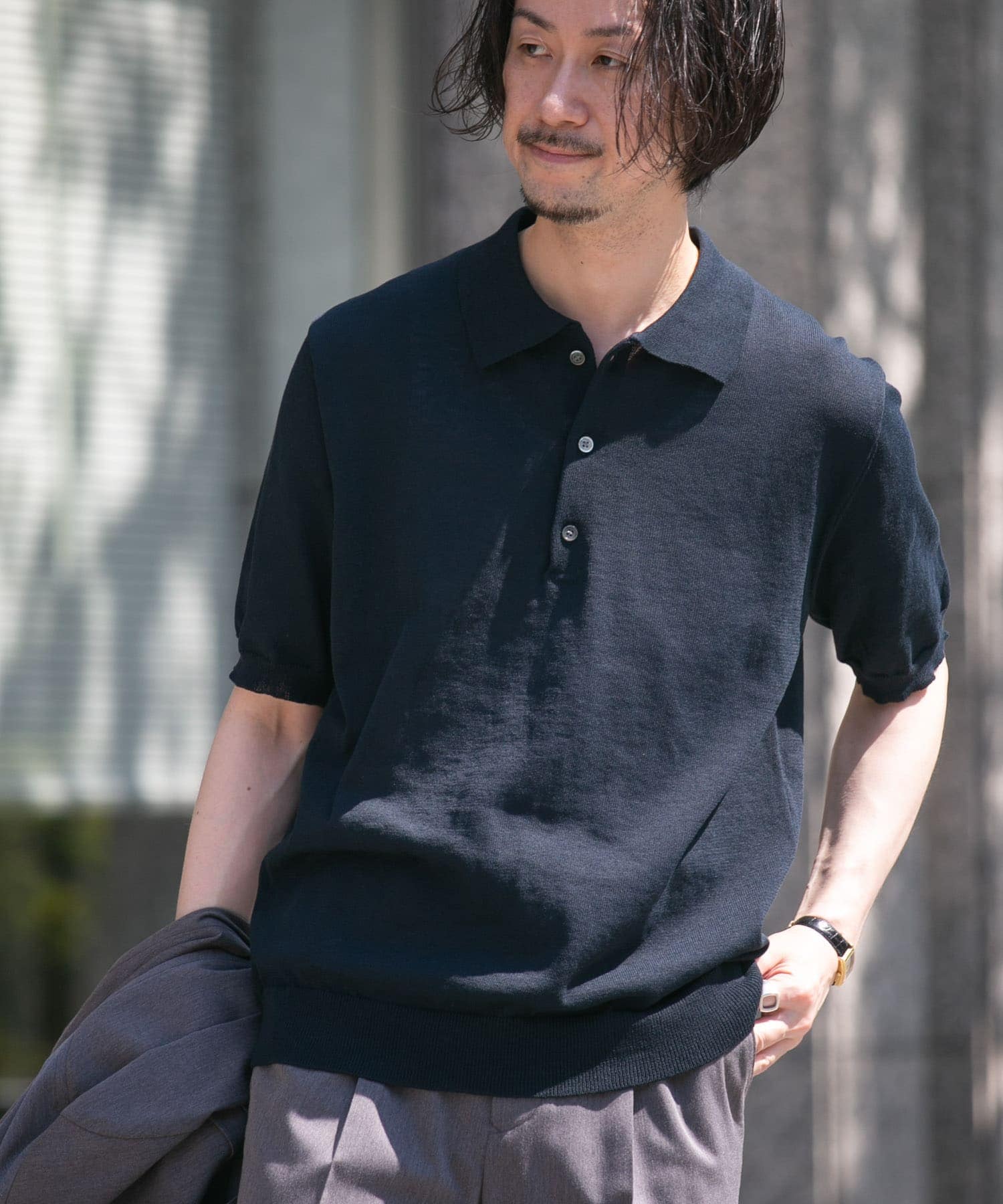 身長：177cm サイズ：L