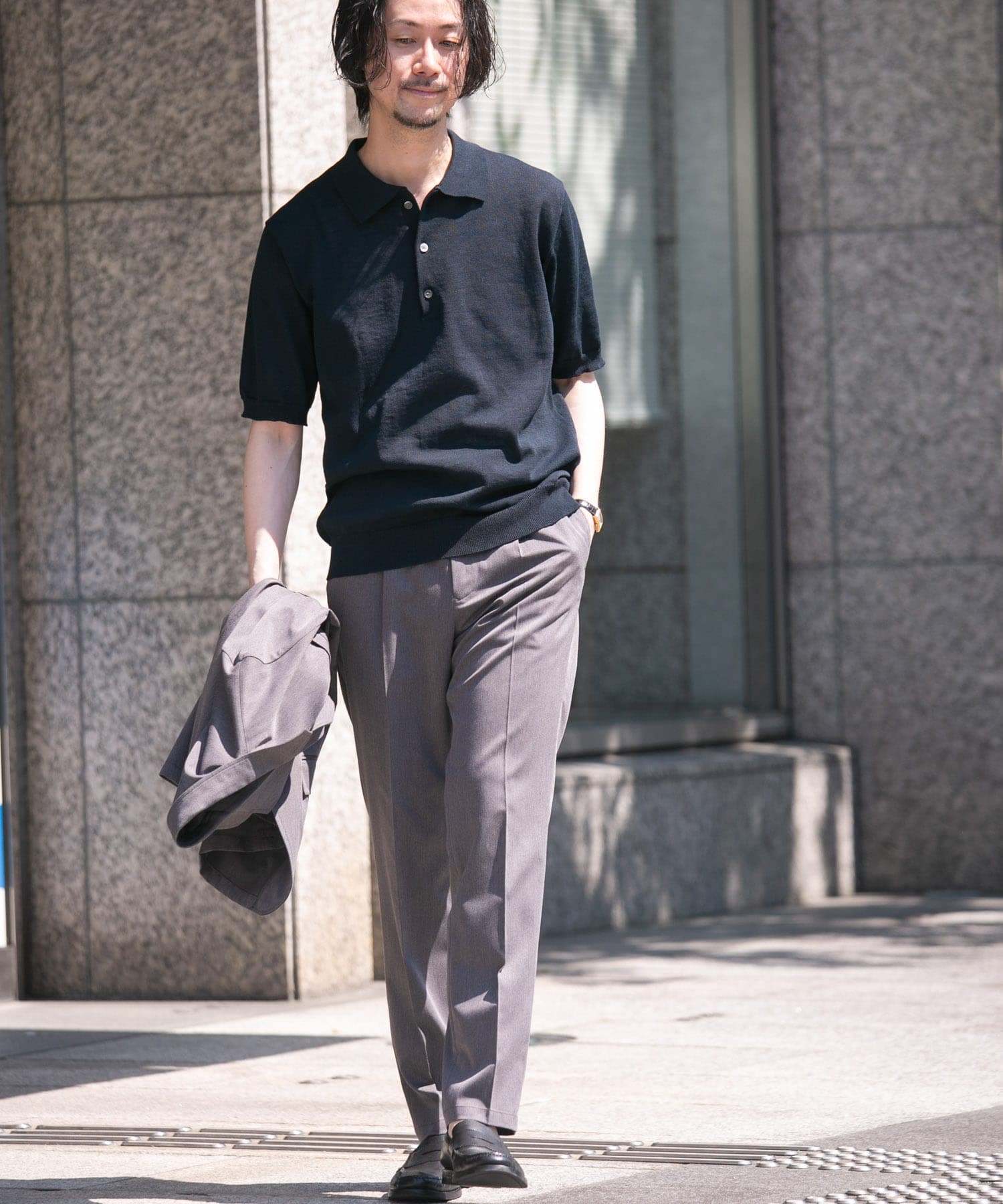 身長：177cm サイズ：L