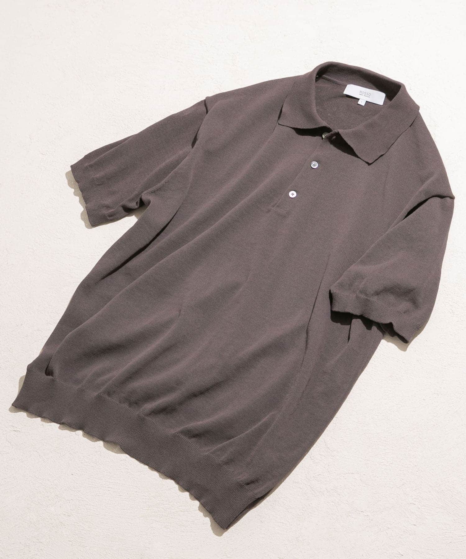 『UR TECH ひやサラクール』AIRDRYリラックスポロ CHARCOAL L