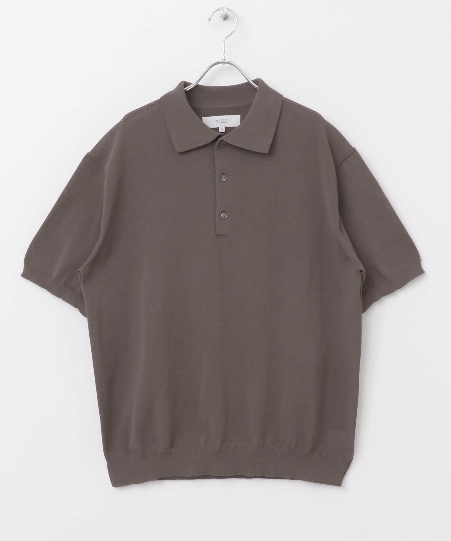 『UR TECH ひやサラクール』AIRDRYリラックスポロ CHARCOAL M