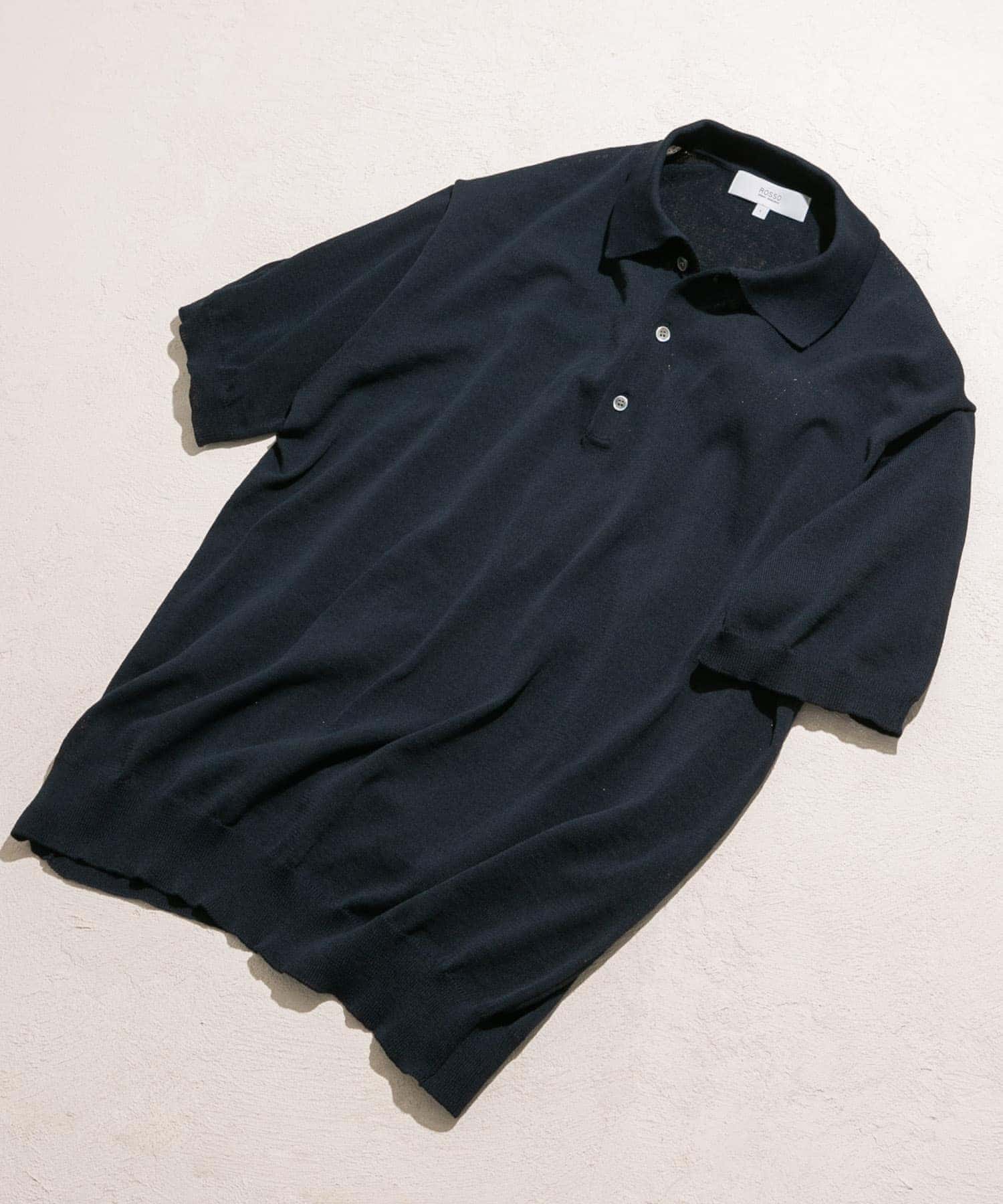 『UR TECH ひやサラクール』AIRDRYリラックスポロ NAVY L