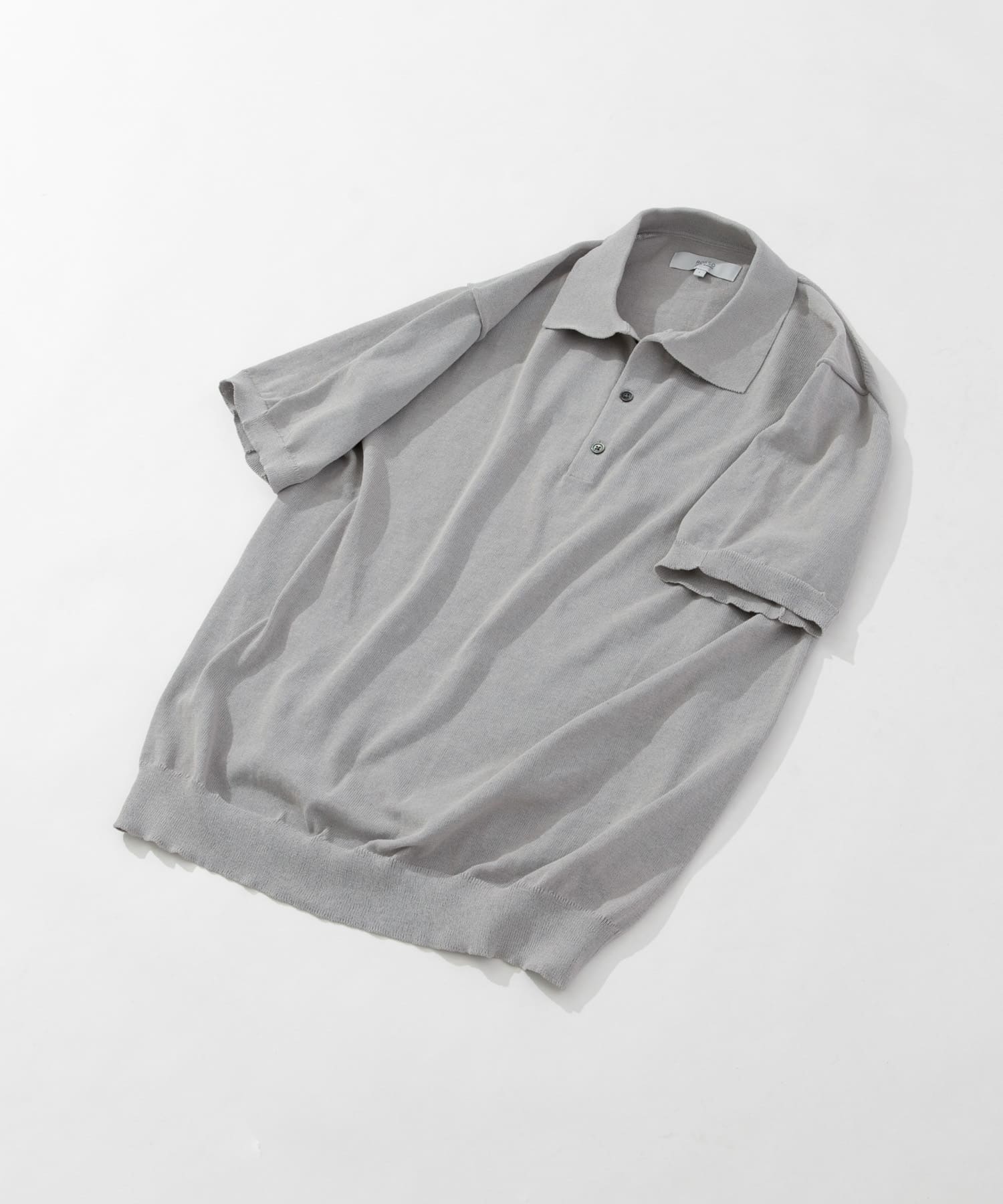 『UR TECH ひやサラクール』AIRDRYリラックスポロ ICE GRAY M