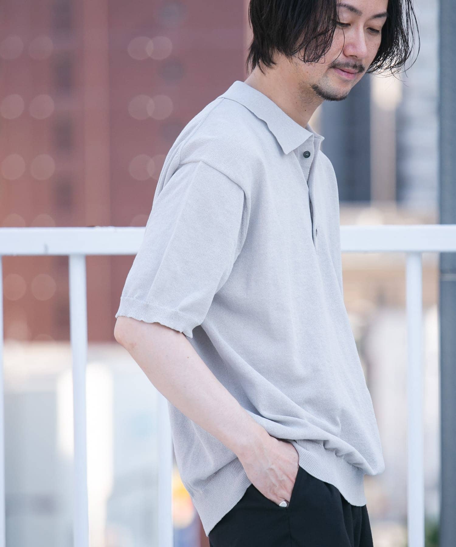 身長：177cm サイズ：L